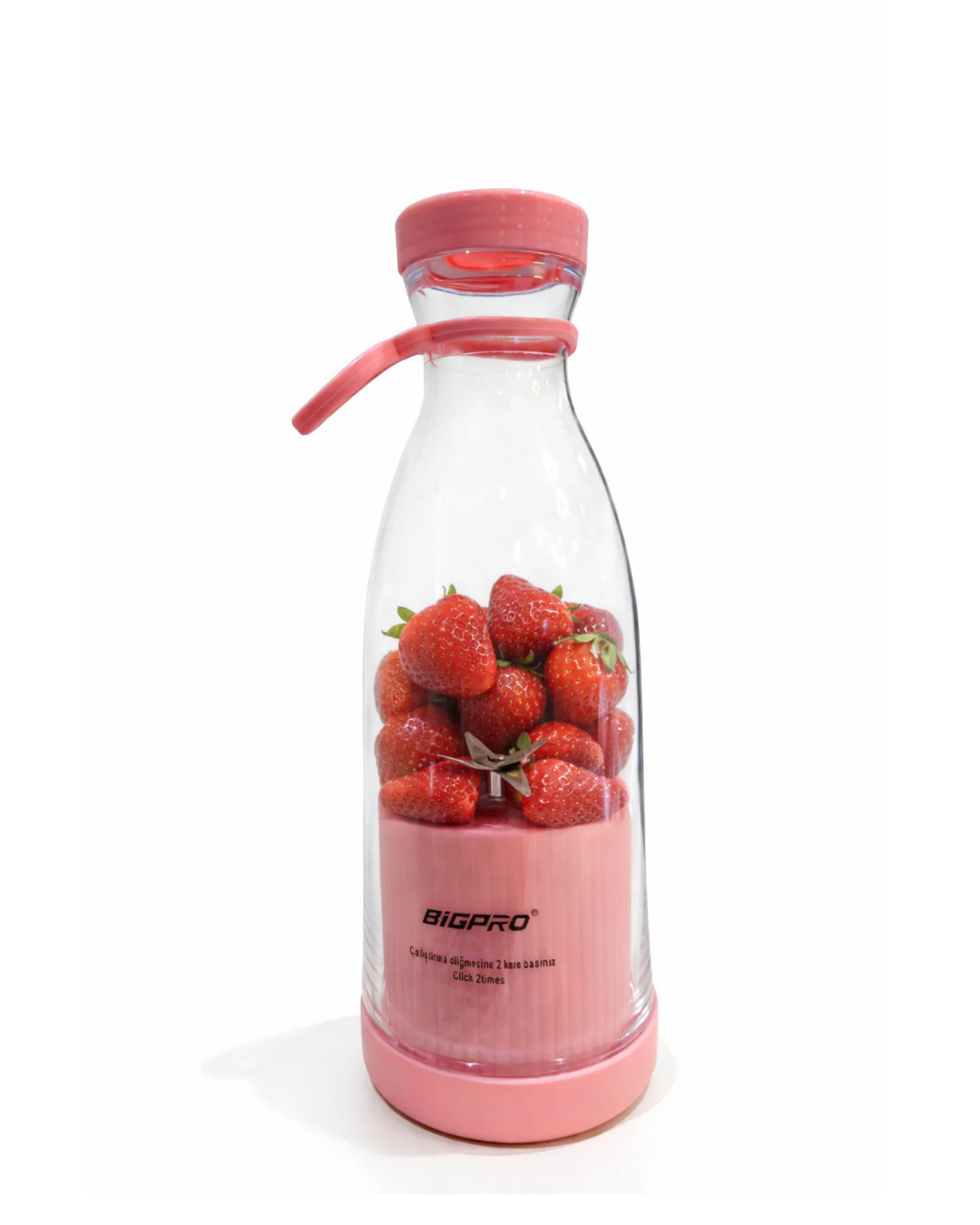 Şarjlı Taşınabilir Blender USB Kablosuz Smoothie Yapıcı Pratik Kullanım - Lisinya