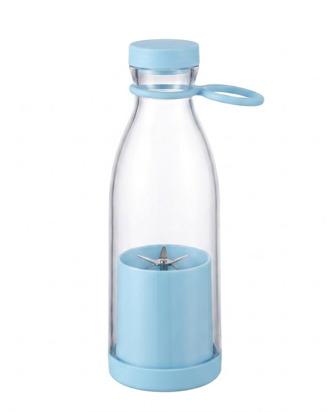 Şarjlı Taşınabilir Blender 380 ml USB Kablosuz Smoothie ve Meyve Karıştırıcı - Lisinya