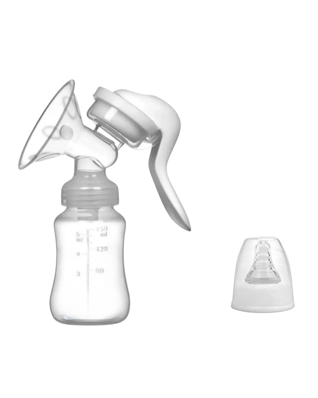 BPA İçermez Manuel Anne Sütü Pompası Biberon Başlıklı Ergonomik - Lisinya BPA İçermez Manuel Anne Sütü Pompası Biberon Başlıklı Ergonomik - Lisinya
