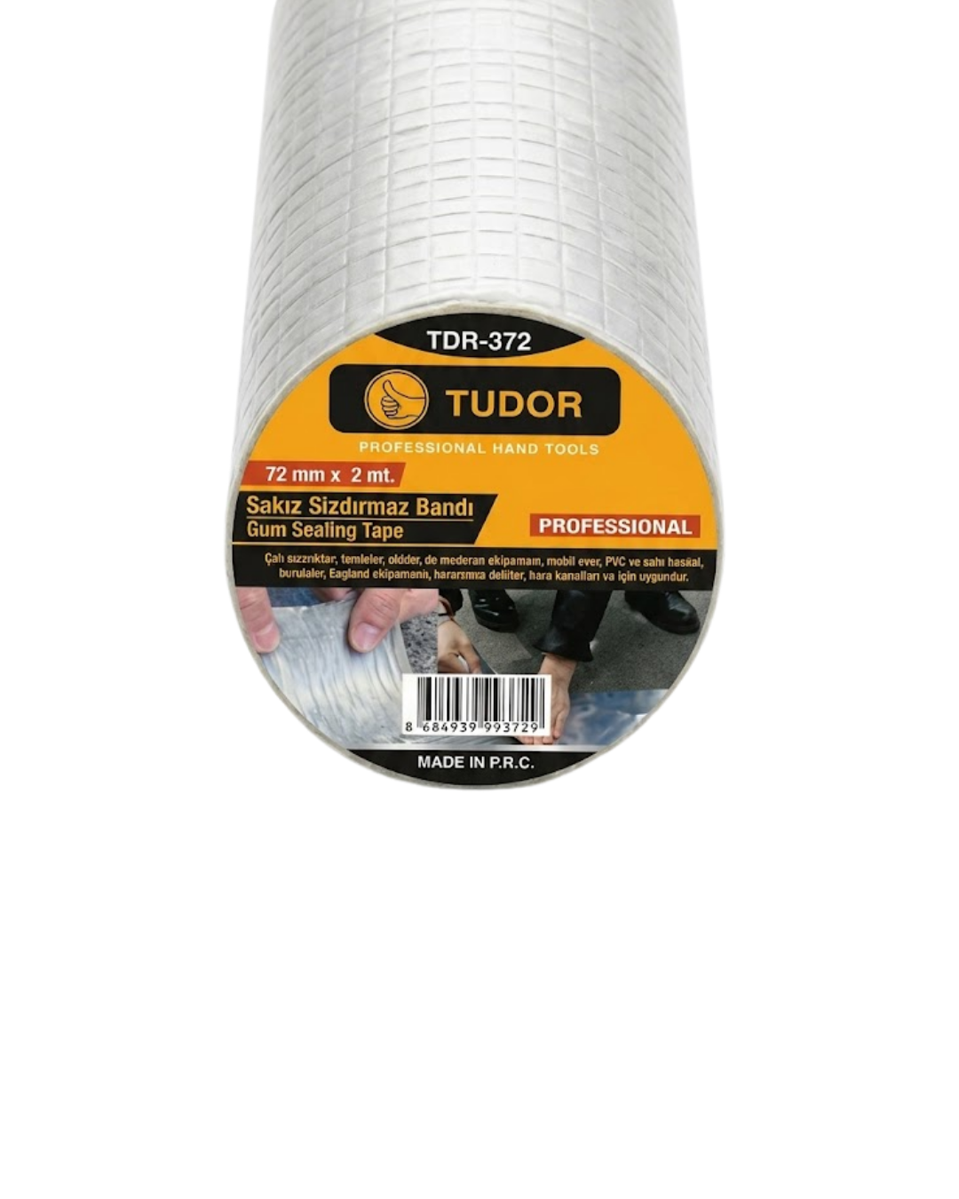 2 Li Set Alüminyum Yüzeyli Tamir Bandı Çatı Boru Onarım Bandı - Lisinya