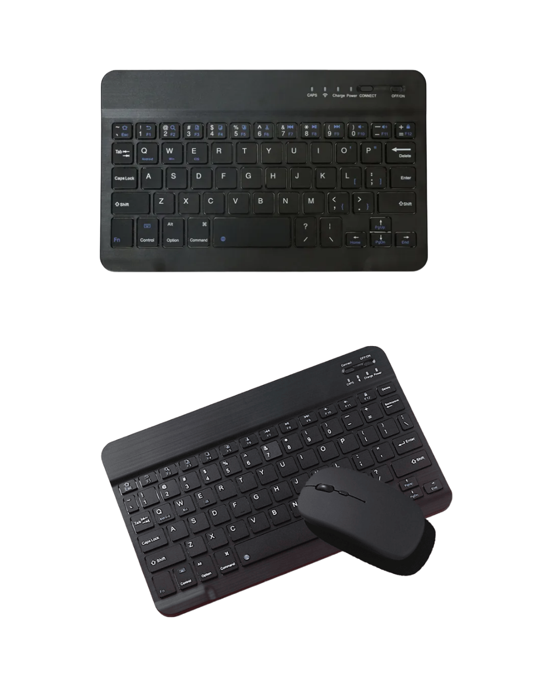 Wireless Klavye Mouse Seti Bluetooth Bağlantılı İnce Tasarım Sessiz Kullanım - Lisinya