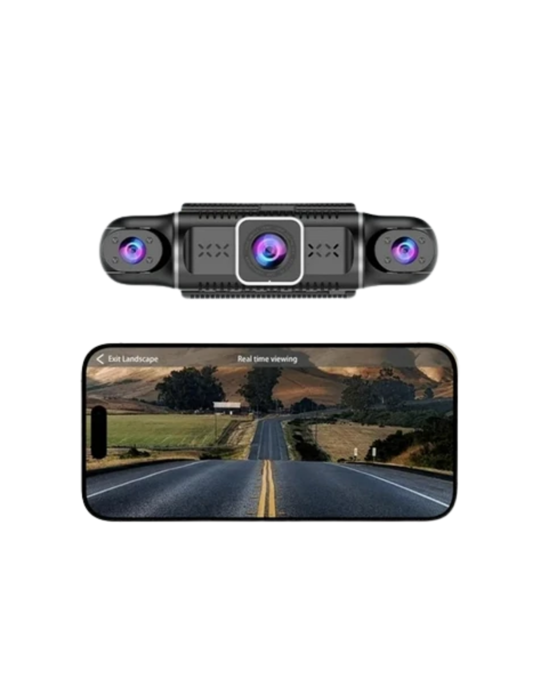 1080P Araç Kamerası Mobil Uygulama Bağlantılı G Sensörlü Güvenlik Sistemi - Lisinya