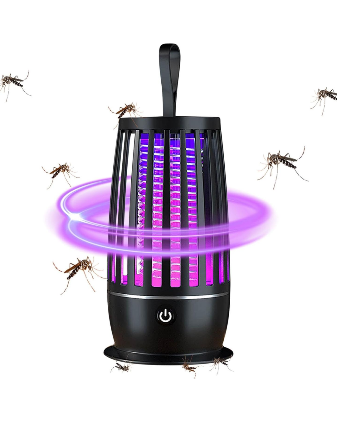Elektrikli Böcek Öldürücü UV Mor Işık Sessiz Çalışma Gece Lambalı Güvenli Kullanım - Lisinya