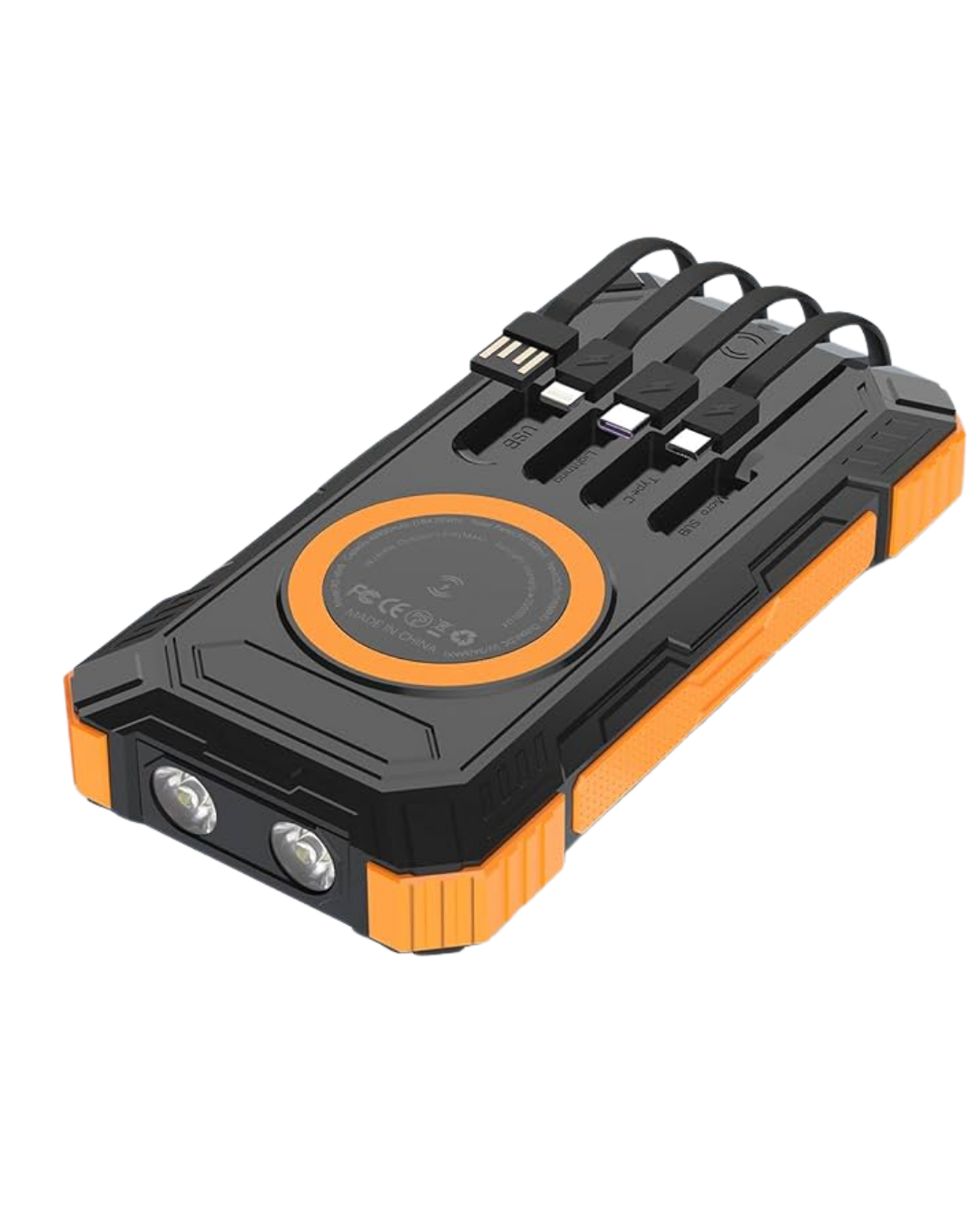 20000 mAh Powerbank Güneş Enerjili Kablosuz Şarj Hızlı Şarj Taşınabilir Batarya (Kopya) - Lisinya