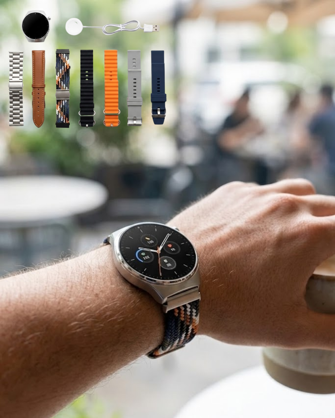 Akıllı Saat 7 Kordonlu Bluetooth Arama Nabız Takip ve Spor Modlu Çok Fonksiyonlu - Lisinya Akıllı Saat 7 Kordonlu Bluetooth Arama Nabız Takip ve Spor Modlu Çok Fonksiyonlu - Lisinya