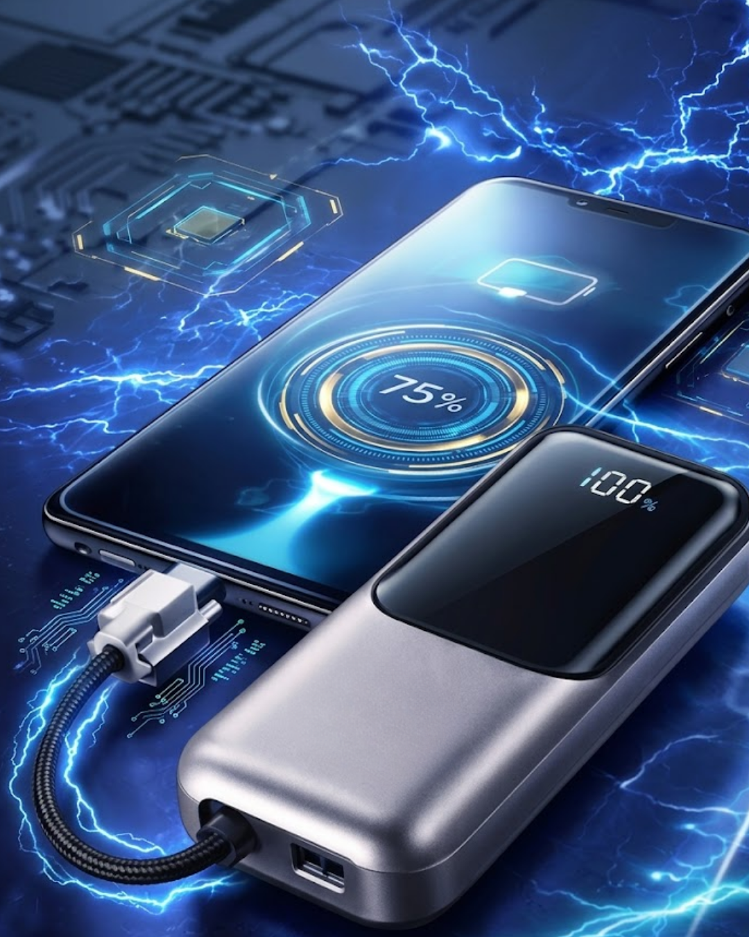 Dijital Göstergeli 13000 mAh Süper Hızlı Şarj Destekli Taşınabilir Powerbank - Lisinya Dijital Göstergeli 13000 mAh Süper Hızlı Şarj Destekli Taşınabilir Powerbank - Lisinya