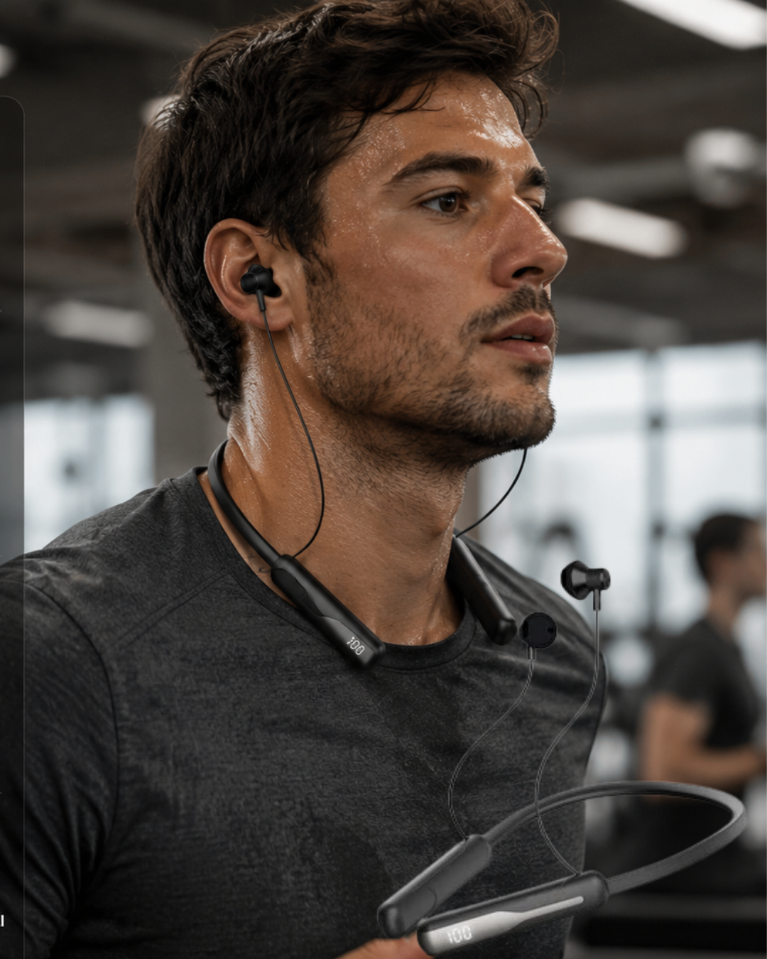 Boyun Askılı Bluetooth Kulaklık Extra Bass ve Ses Değiştirme Modlu - Lisinya