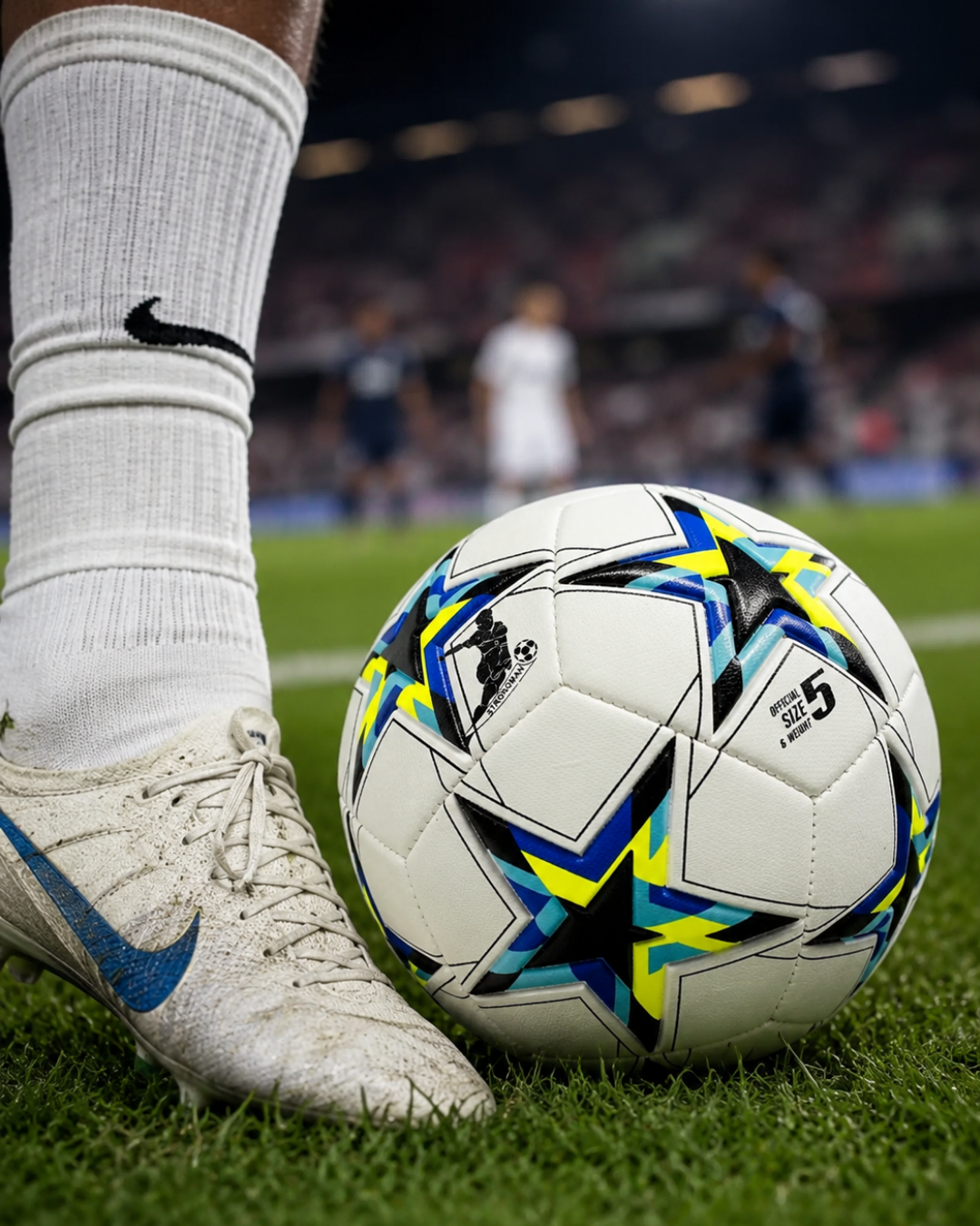 Futbol Antrenman Topu Yüksek Dayanıklı Dikişli Kaymaz Yüzey Tasarımı - Lisinya