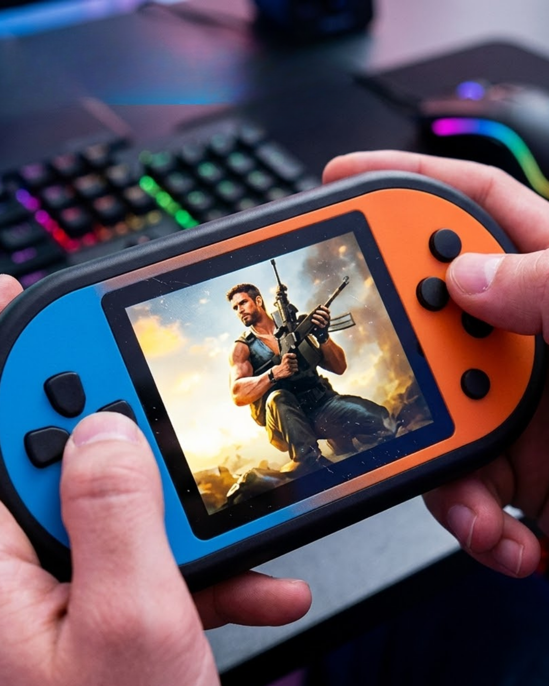 Mario Oyunlu Mini El Konsolu Yüksek Çözünürlüklü Retro Oyun Cihazı - Lisinya Mario Oyunlu Mini El Konsolu Yüksek Çözünürlüklü Retro Oyun Cihazı - Lisinya