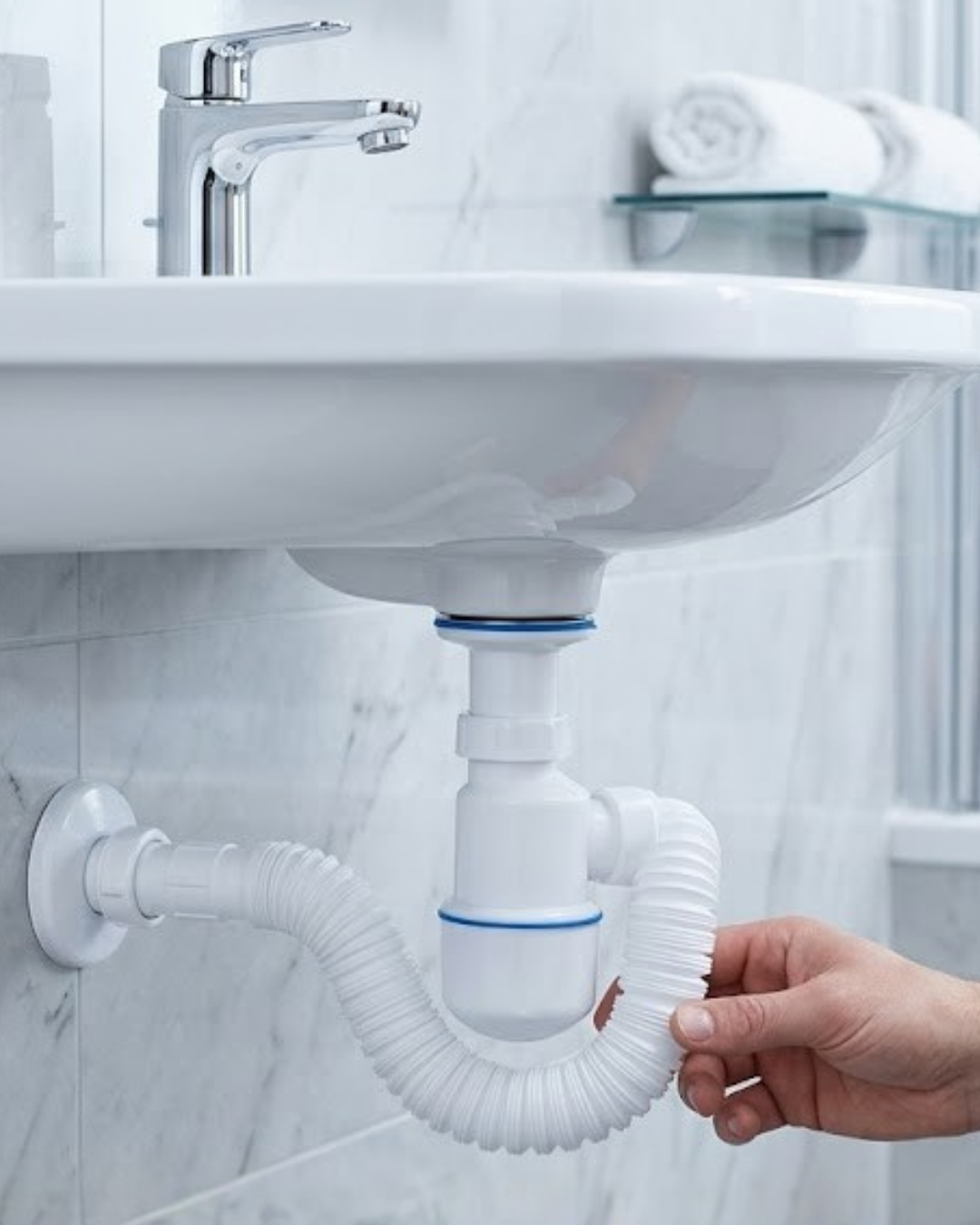 Lavabo Gider Borusu Esnek Hortumlu Sifon Seti Koku Önleyici Dayanıklı Tasarım - Lisinya Lavabo Gider Borusu Esnek Hortumlu Sifon Seti Koku Önleyici Dayanıklı Tasarım - Lisinya