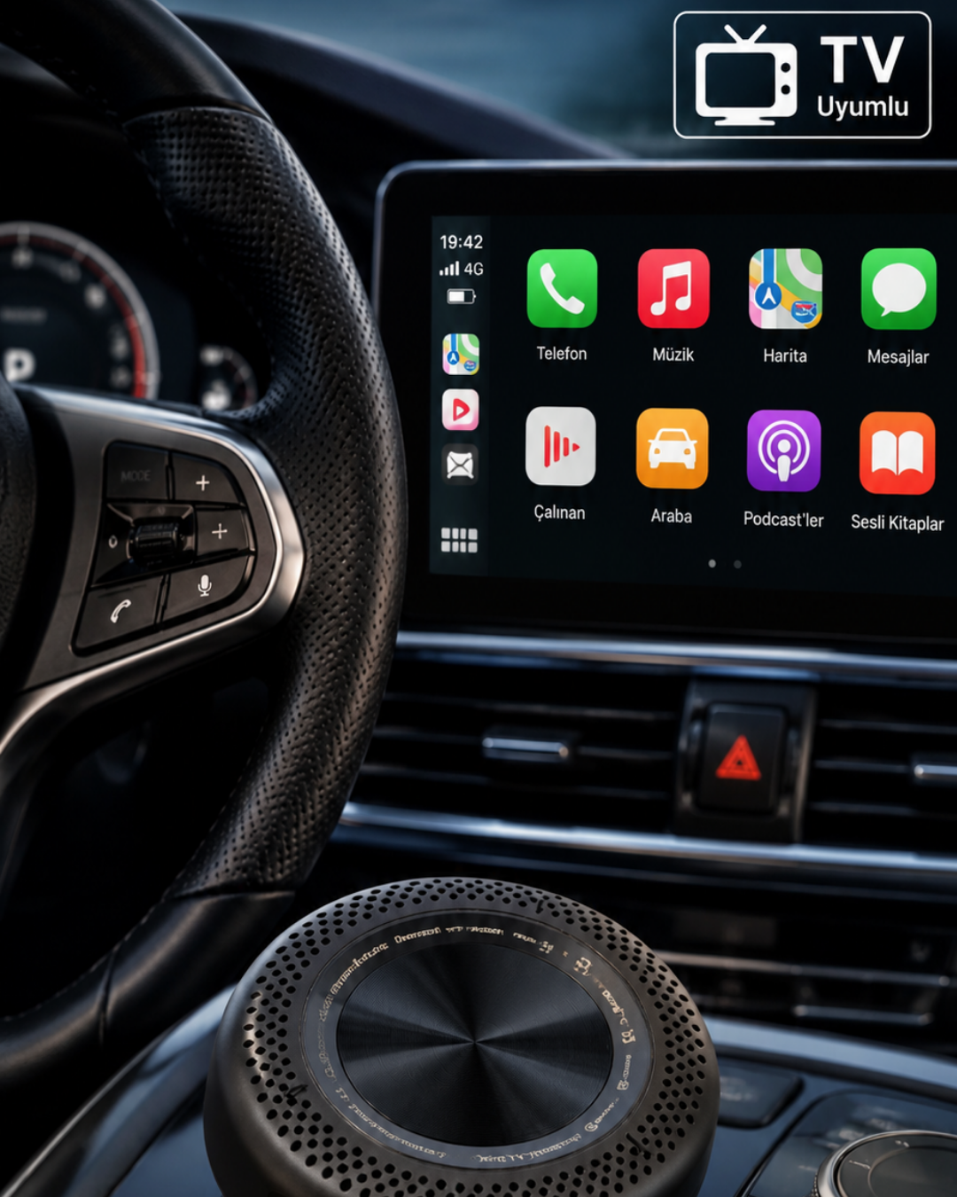 Sim Kart Takılabilen CarPlay Android Auto TV Stick 4G Destekli Medya Kutusu - Lisinya Sim Kart Takılabilen CarPlay Android Auto TV Stick 4G Destekli Medya Kutusu - Lisinya