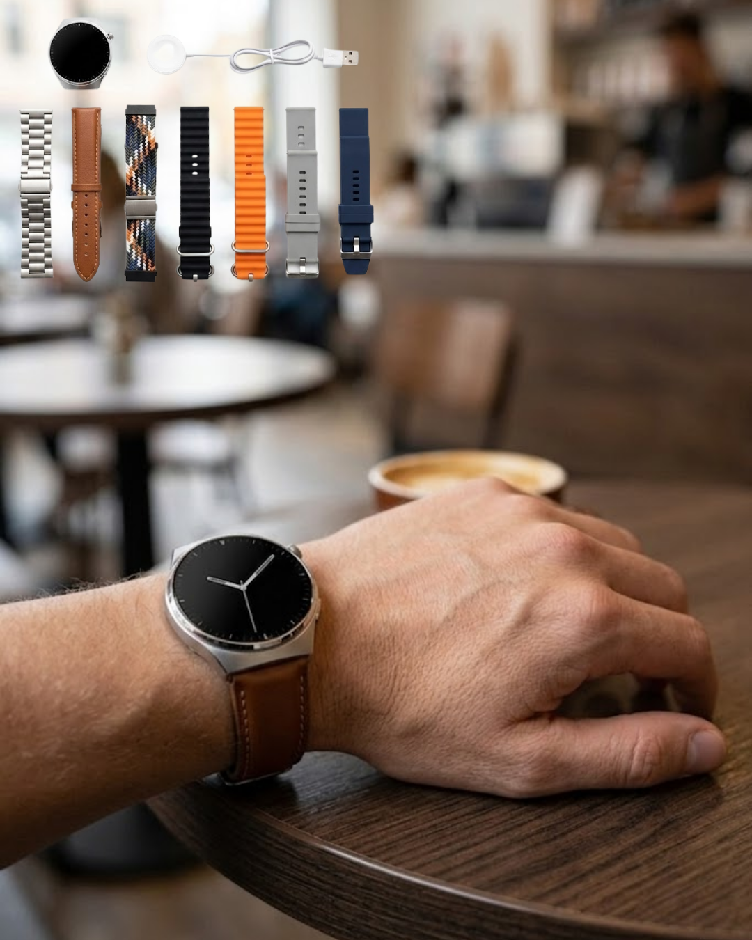 Çok Fonksiyonlu Akıllı Saat 7 Kordonlu Bluetooth Bağlantılı Spor ve Sağlık Takipli - Lisinya Çok Fonksiyonlu Akıllı Saat 7 Kordonlu Bluetooth Bağlantılı Spor ve Sağlık Takipli - Lisinya