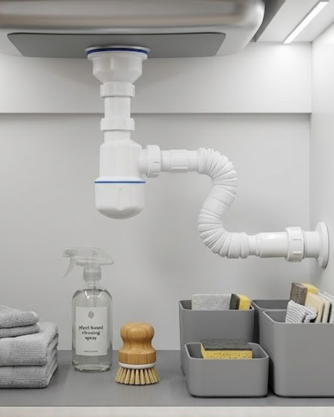 Esnek Gider Sifonu Lavabo İçin Koku Önleyici Tıkanma Karşıtı Bağlantı Seti - Lisinya Esnek Gider Sifonu Lavabo İçin Koku Önleyici Tıkanma Karşıtı Bağlantı Seti - Lisinya