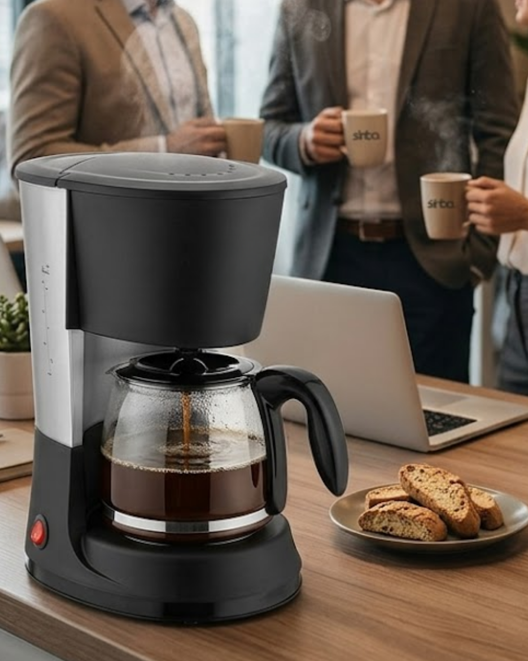 Ev ve Ofis İçin Filtre Kahve Makinesi 12 Fincan Kapasiteli Kahve Makinesi - Lisinya Ev ve Ofis İçin Filtre Kahve Makinesi 12 Fincan Kapasiteli Kahve Makinesi - Lisinya