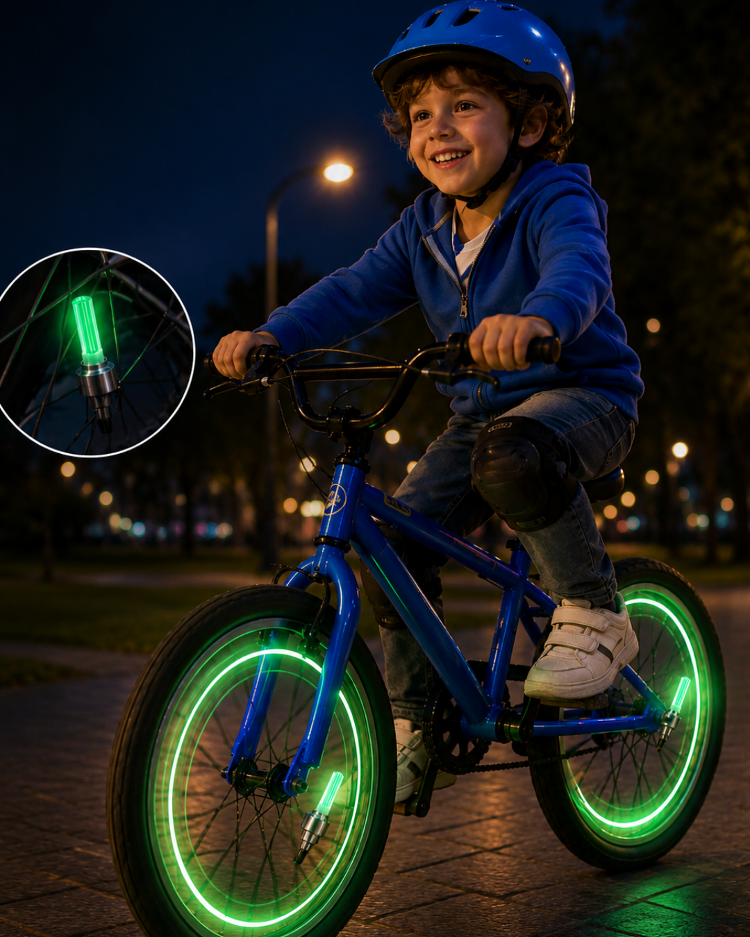 Araç Sibop LED Işığı 2li Set Bisiklet Motosiklet Jant Lambası - Lisinya Araç Sibop LED Işığı 2li Set Bisiklet Motosiklet Jant Lambası - Lisinya