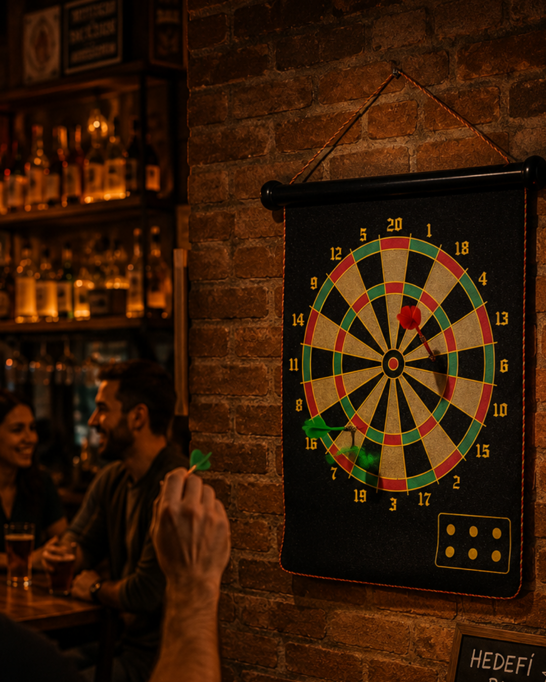 Katlanabilir Manyetik Dart Oyunu Zararsız Dart Okları ile Güvenli Eğlence - Lisinya