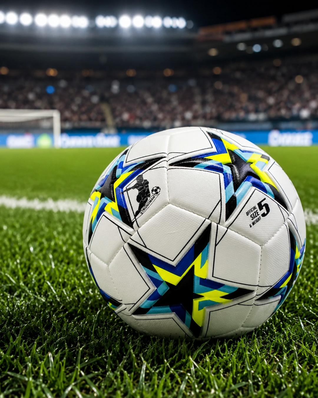 Antrenman ve Maç İçin Futbol Topu Kaymaz Yüzeyli Dengeli Sekme Yapısı - Lisinya