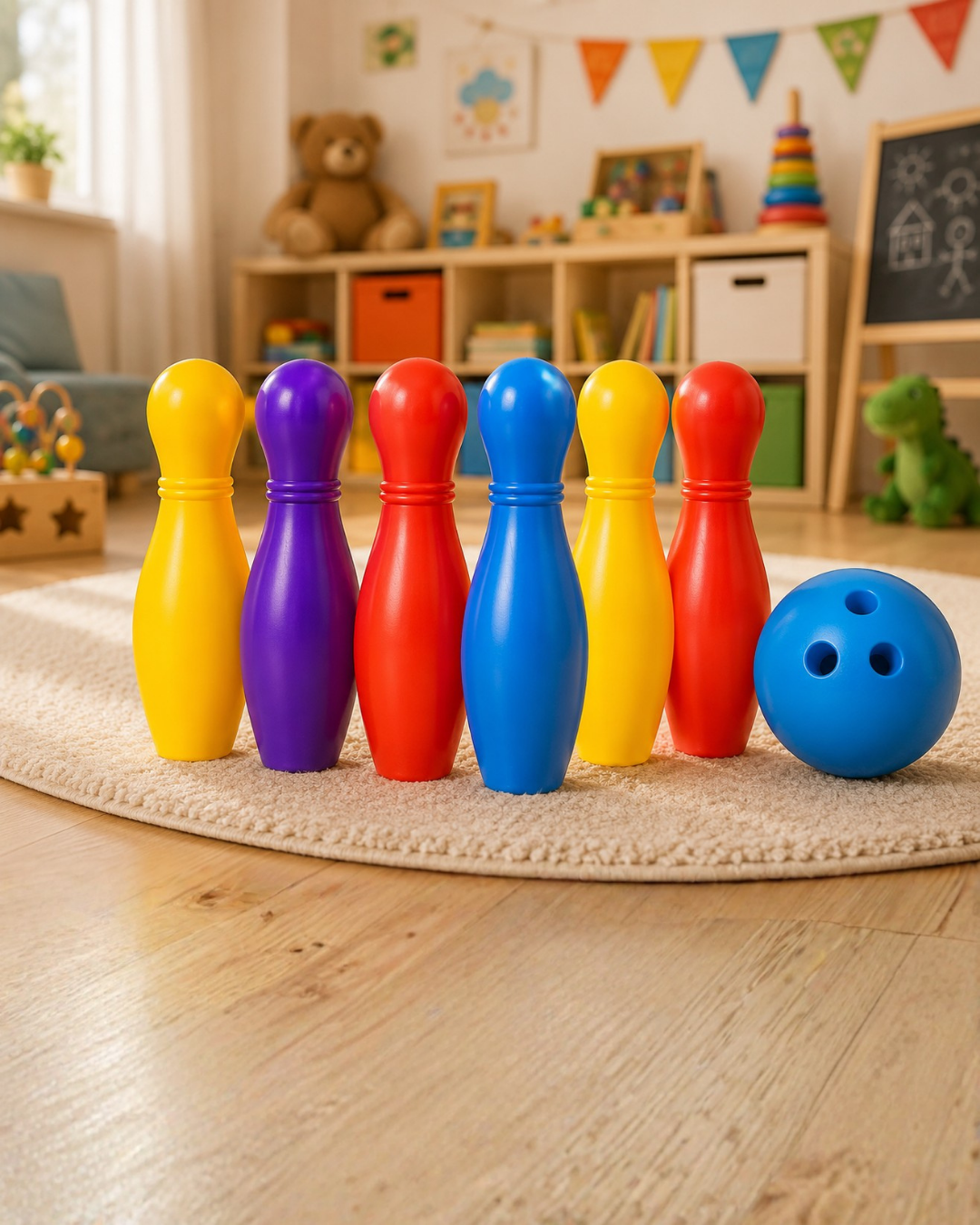Çocuklar İçin Bowling Oyuncak Seti Eğlenceli Spor ve Aktivite Oyunu - Lisinya Çocuklar İçin Bowling Oyuncak Seti Eğlenceli Spor ve Aktivite Oyunu - Lisinya