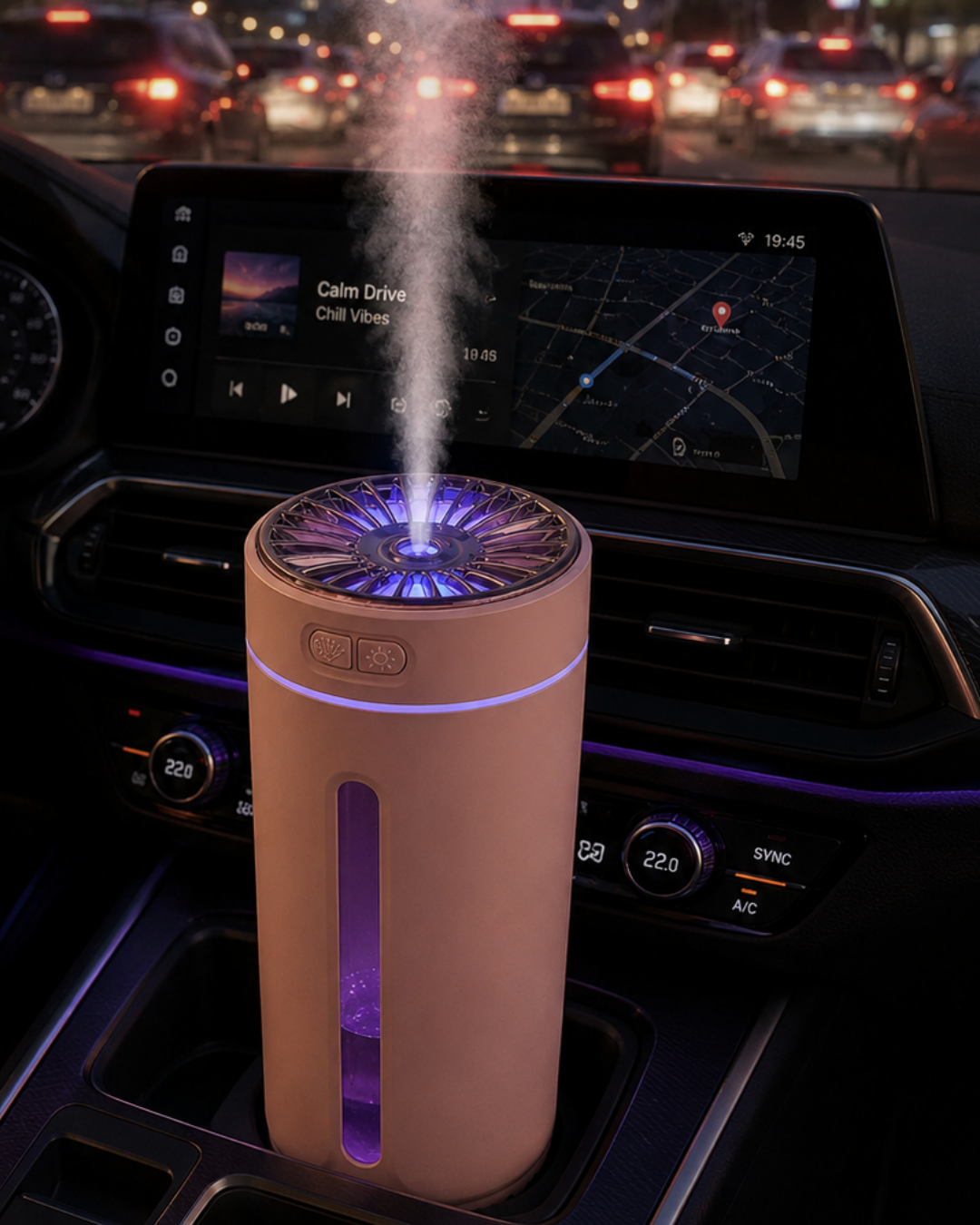 Ultra Sessiz Çalışan Şarjlı Hava Nemlendirici ve Aroma Difüzörü - Lisinya Ultra Sessiz Çalışan Şarjlı Hava Nemlendirici ve Aroma Difüzörü - Lisinya
