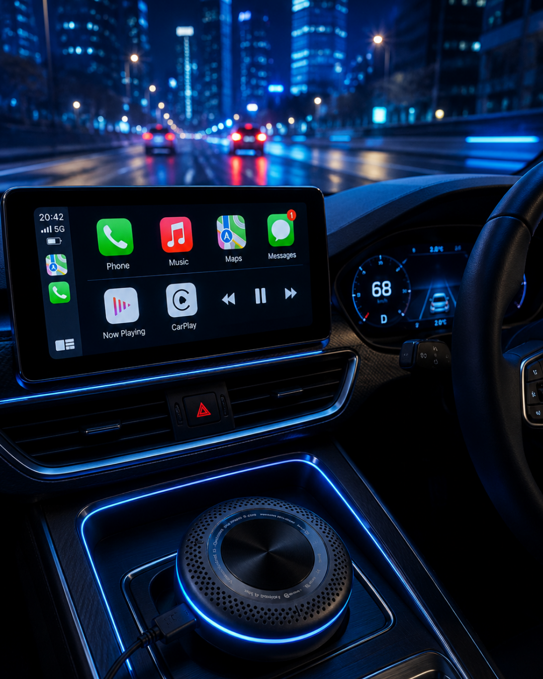 Kablosuz CarPlay Android Auto Destekli Akıllı TV Box 4G Sim Kart Girişli - Lisinya Kablosuz CarPlay Android Auto Destekli Akıllı TV Box 4G Sim Kart Girişli - Lisinya