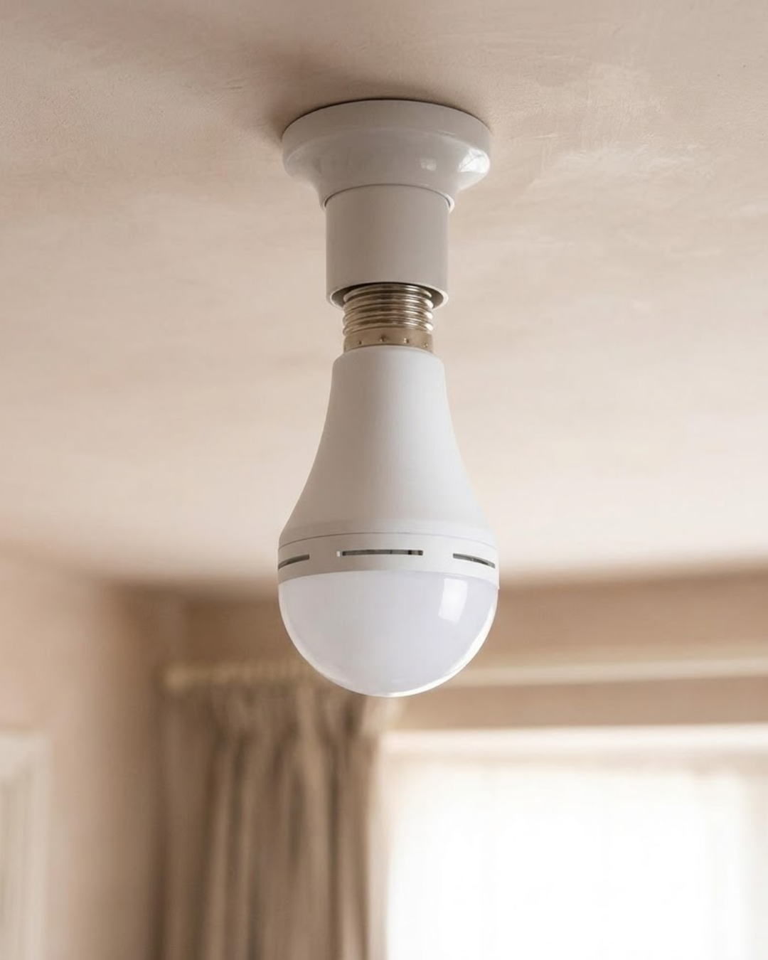 Enerji Tasarruflu Şarjlı Ampul 35W Soğuk Beyaz E27 Duy Yüksek Performans - Lisinya Enerji Tasarruflu Şarjlı Ampul 35W Soğuk Beyaz E27 Duy Yüksek Performans - Lisinya