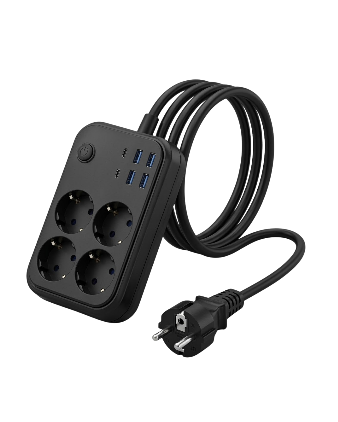 Akım Korumalı Çoklu Priz 4 USB 2 Type C 4 Priz Güvenli ve Hızlı Şarj - Lisinya Akım Korumalı Çoklu Priz 4 USB 2 Type C 4 Priz Güvenli ve Hızlı Şarj - Lisinya