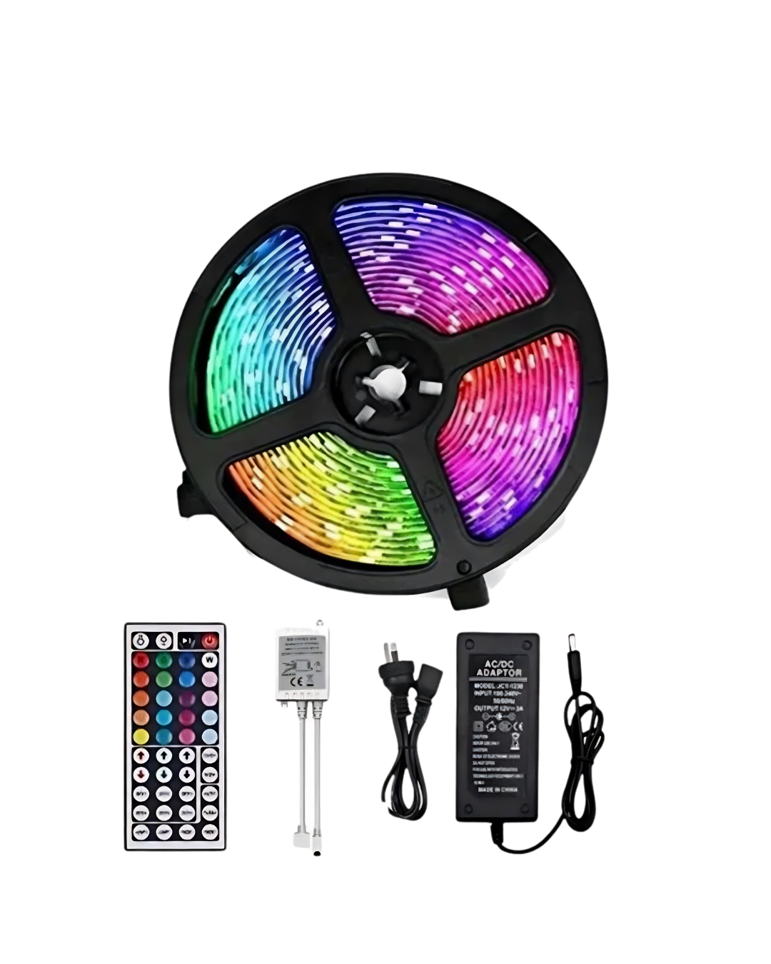 5050 RGB LED Şerit 5 Metre Uzaktan Kumandalı Ortam Aydınlatma Led - Lisinya 5050 RGB LED Şerit 5 Metre Uzaktan Kumandalı Ortam Aydınlatma Led - Lisinya