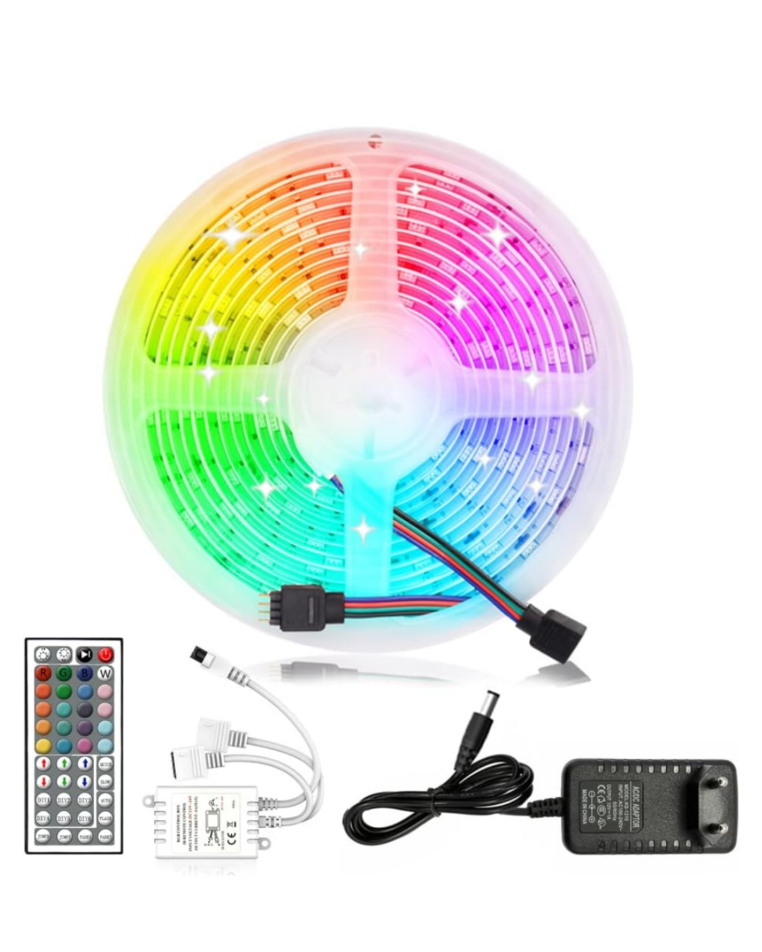 5050 RGB LED Şerit 5 Metre Uzaktan Kumandalı Ortam Aydınlatma Led - Lisinya 5050 RGB LED Şerit 5 Metre Uzaktan Kumandalı Ortam Aydınlatma Led - Lisinya