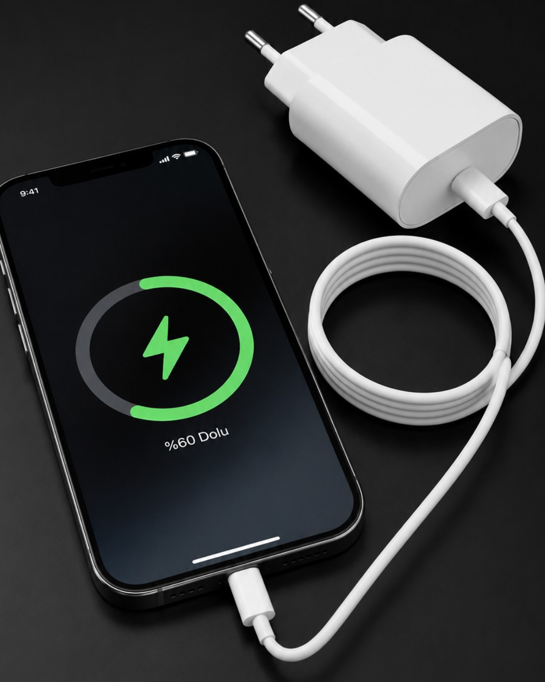 iPhone 14 13 12 Mini 11 XR XS X 20W Hızlı Şarj Adaptörü - Lisinya
