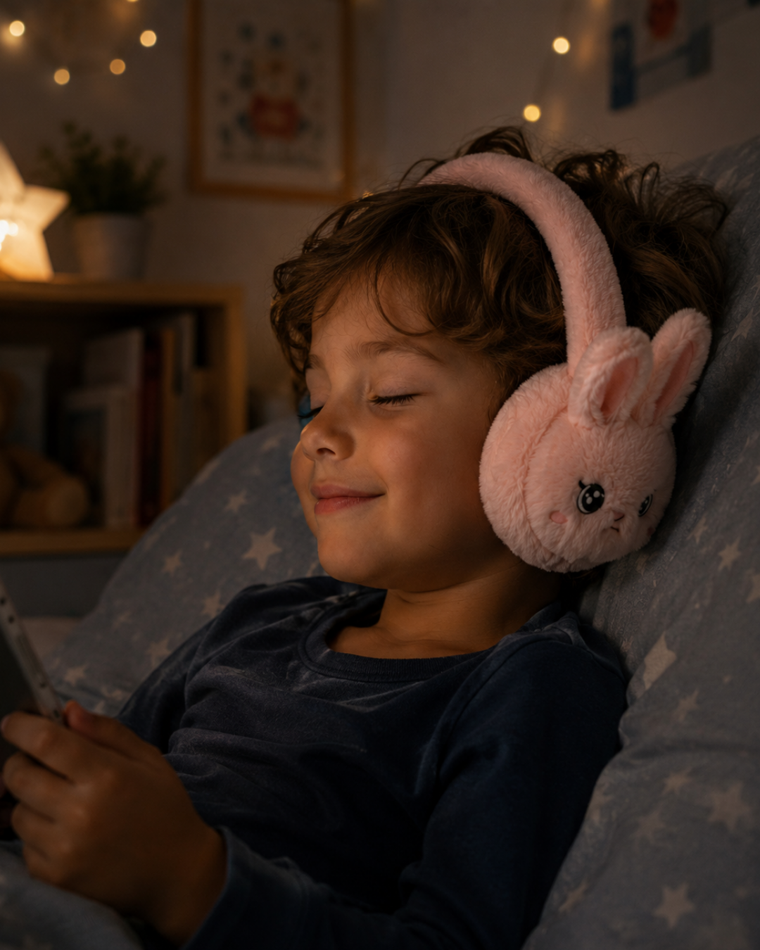 Kablosuz Peluş Bluetooth Kulaklık Mikrofonlu TF Kart Destekli Tasarım - Lisinya