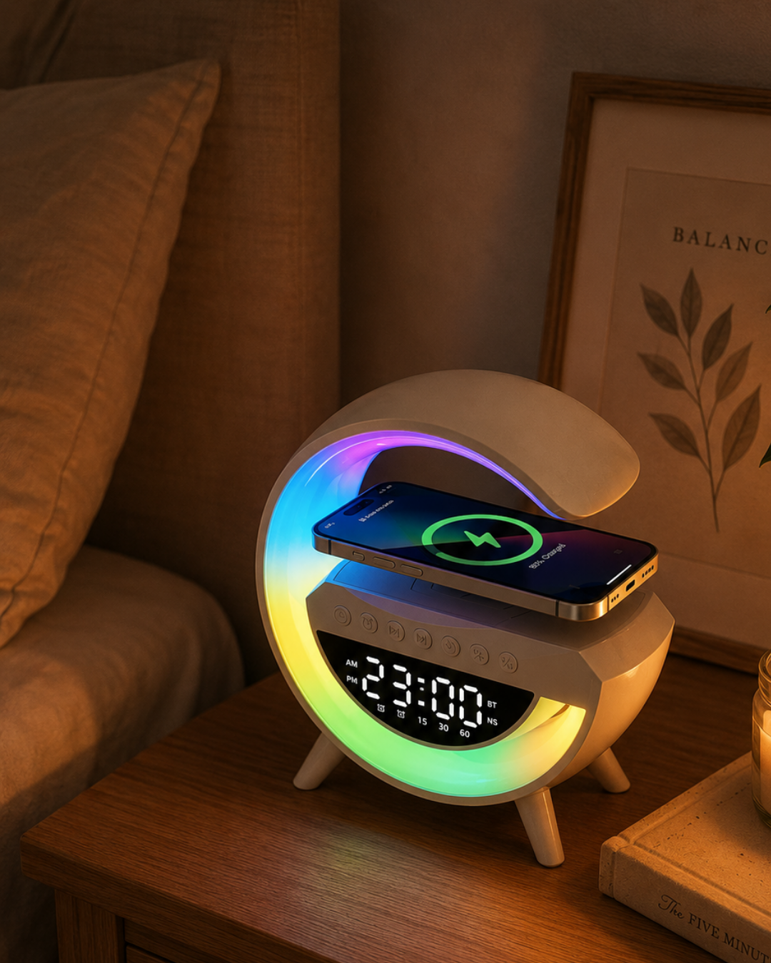 RGB Işıklı Bluetooth Hoparlör TF Kart ve FM Destekli Kablosuz Ses Sistemi - Lisinya RGB Işıklı Bluetooth Hoparlör TF Kart ve FM Destekli Kablosuz Ses Sistemi - Lisinya