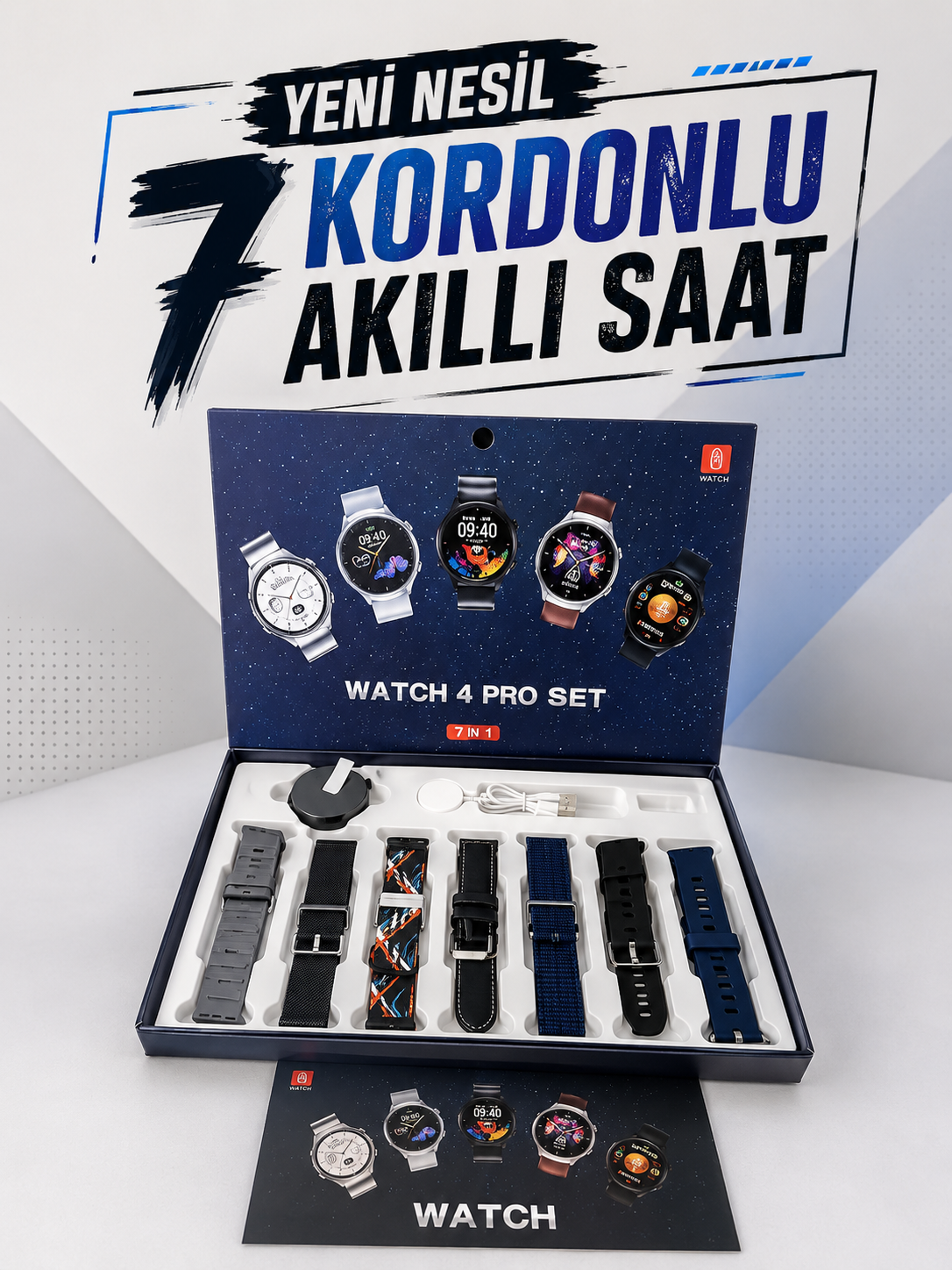 Yeni Nesil Akıllı Saat 2024 Model Uyku ve Sağlık Takibi Bluetooth Bağlantılı - Lisinya