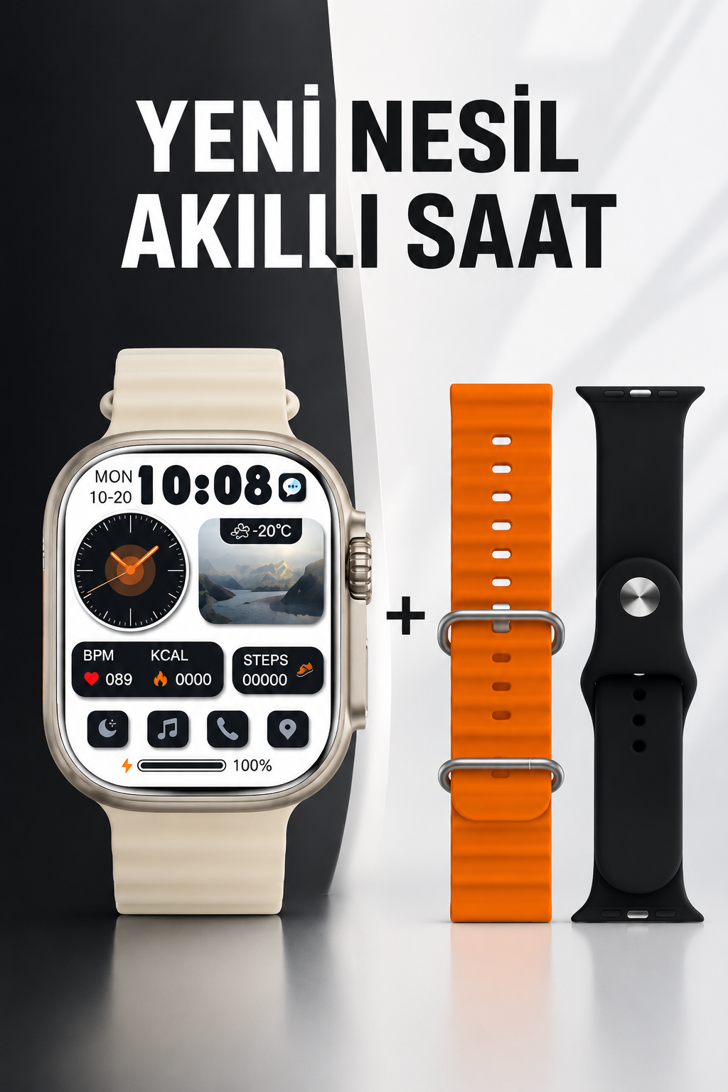 Yeni Nesil Arama Cevaplayan Uyku ve Sağlık Takibi GPS Özelliği - Lisinya