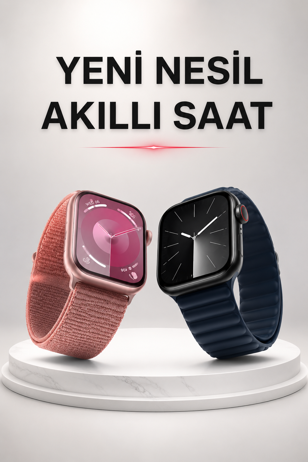 Akıllı Saat İos Andorid Destekli Arama Özeliği Sensörlü Bluetooth Bağlantılı - Lisinya