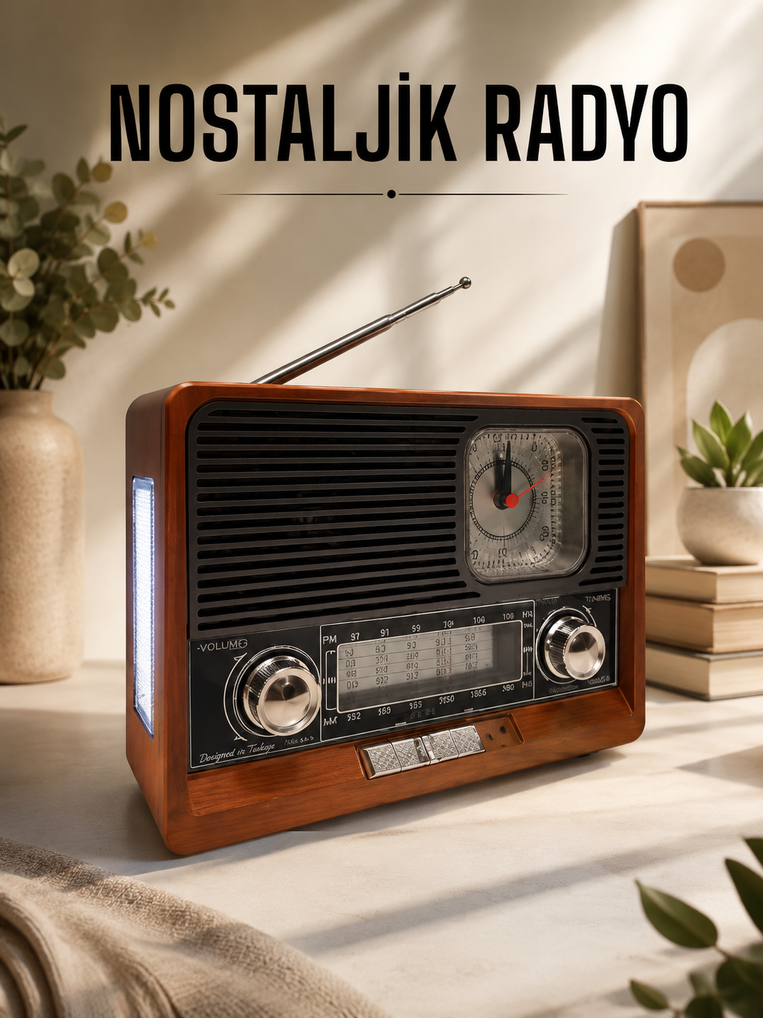 Nostaljik Radyo USB,AUX Ve SD Kart Girişli Bluetooth Bağlantılı - Lisinya Nostaljik Radyo USB,AUX Ve SD Kart Girişli Bluetooth Bağlantılı - Lisinya