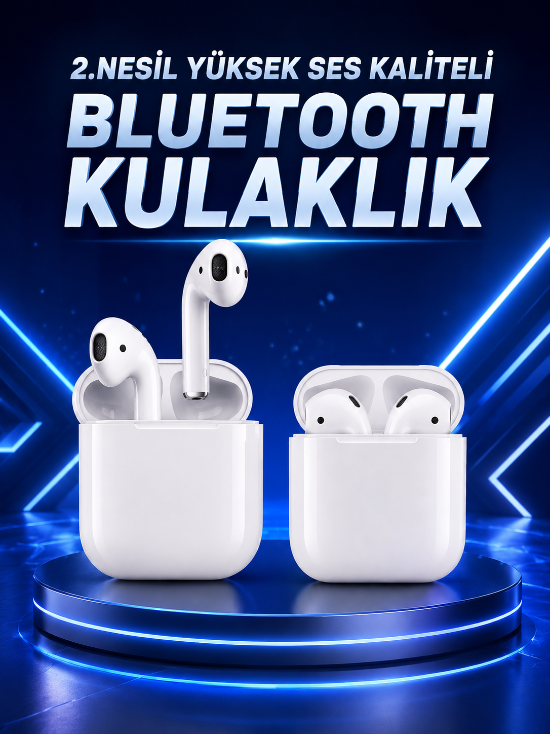 2.Nesil Yeni Model TWS Bluetooth Kulaklık Dokunmatik Kontrol Yüksek Ses Kaliteli - Lisinya 2.Nesil Yeni Model TWS Bluetooth Kulaklık Dokunmatik Kontrol Yüksek Ses Kaliteli - Lisinya