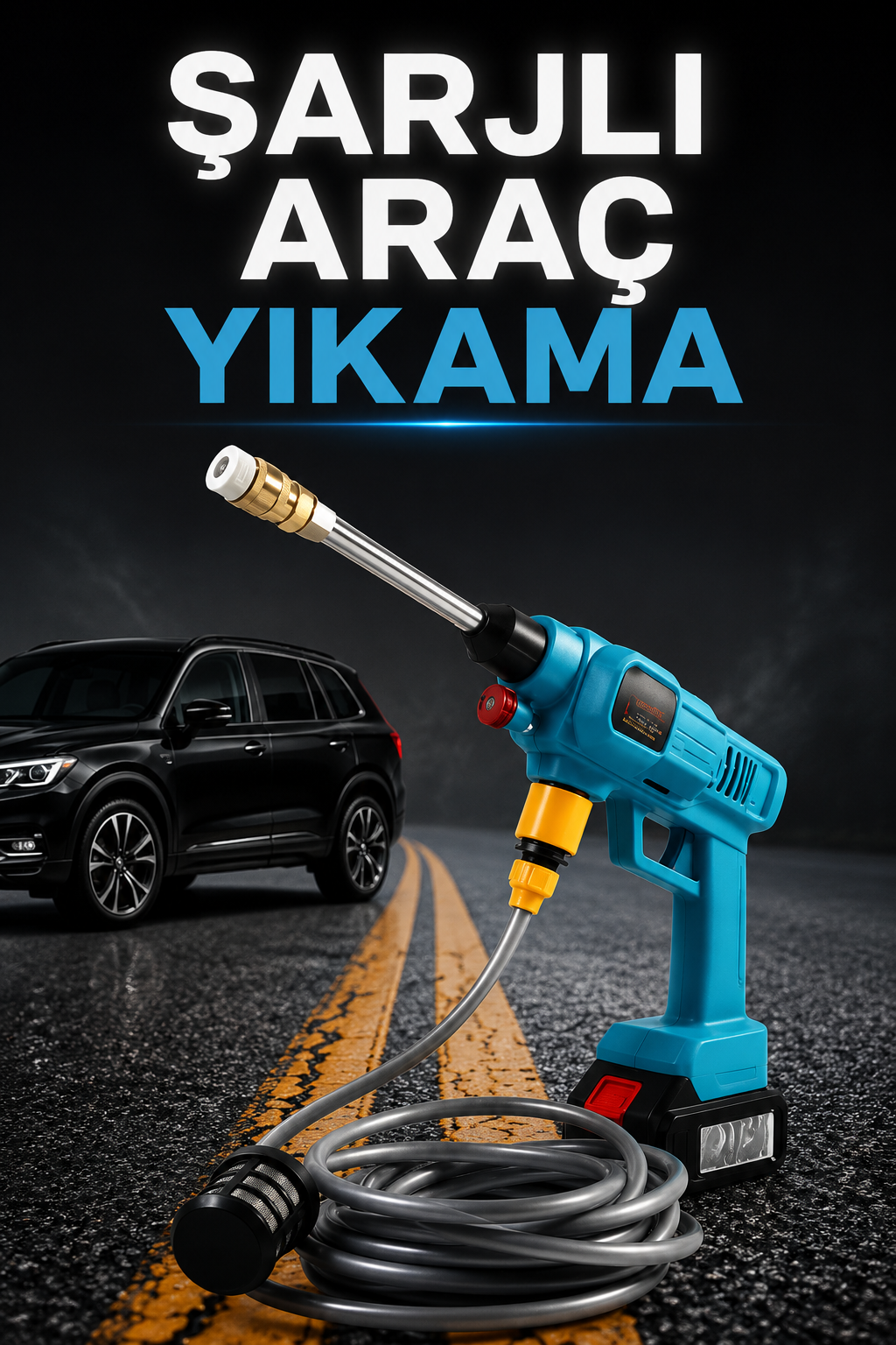 Şarjlı Ve Yüksek Basınçlı Oto Yıkama Makinesi Ve Sulama Tabancası Bahçe Yıkama Makinesi - Lisinya Şarjlı Ve Yüksek Basınçlı Oto Yıkama Makinesi Ve Sulama Tabancası Bahçe Yıkama Makinesi - Lisinya