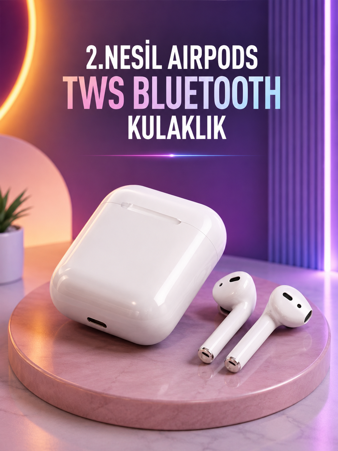 2.Nesil TWS Bluetooth Kulaklık Yüksek Ses Kaliteli - Lisinya 2.Nesil TWS Bluetooth Kulaklık Yüksek Ses Kaliteli - Lisinya