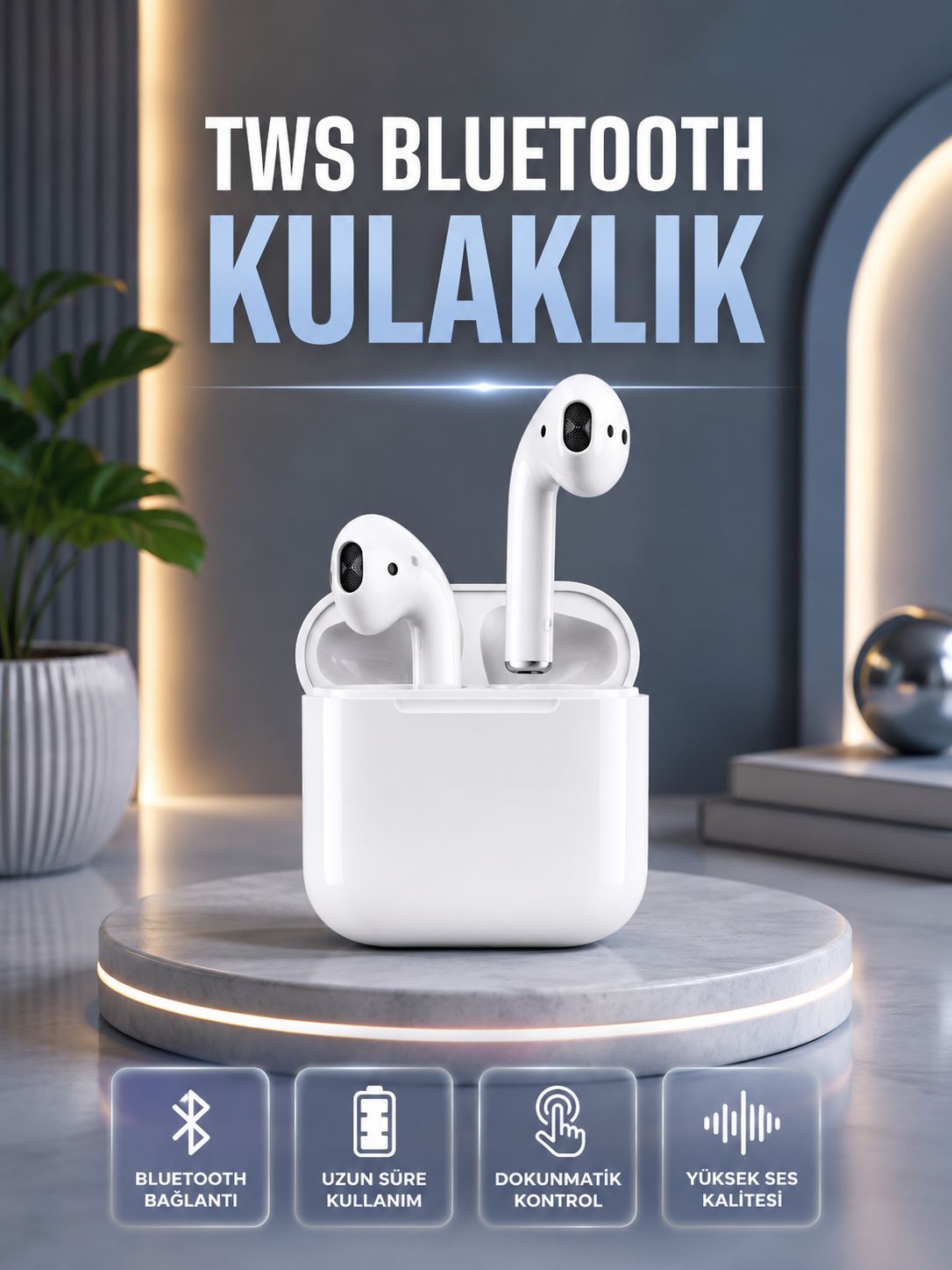 2.Nesil Kablosuz Bluetooth Kulaklık Uzun Pil Ömrü - Lisinya 2.Nesil Kablosuz Bluetooth Kulaklık Uzun Pil Ömrü - Lisinya