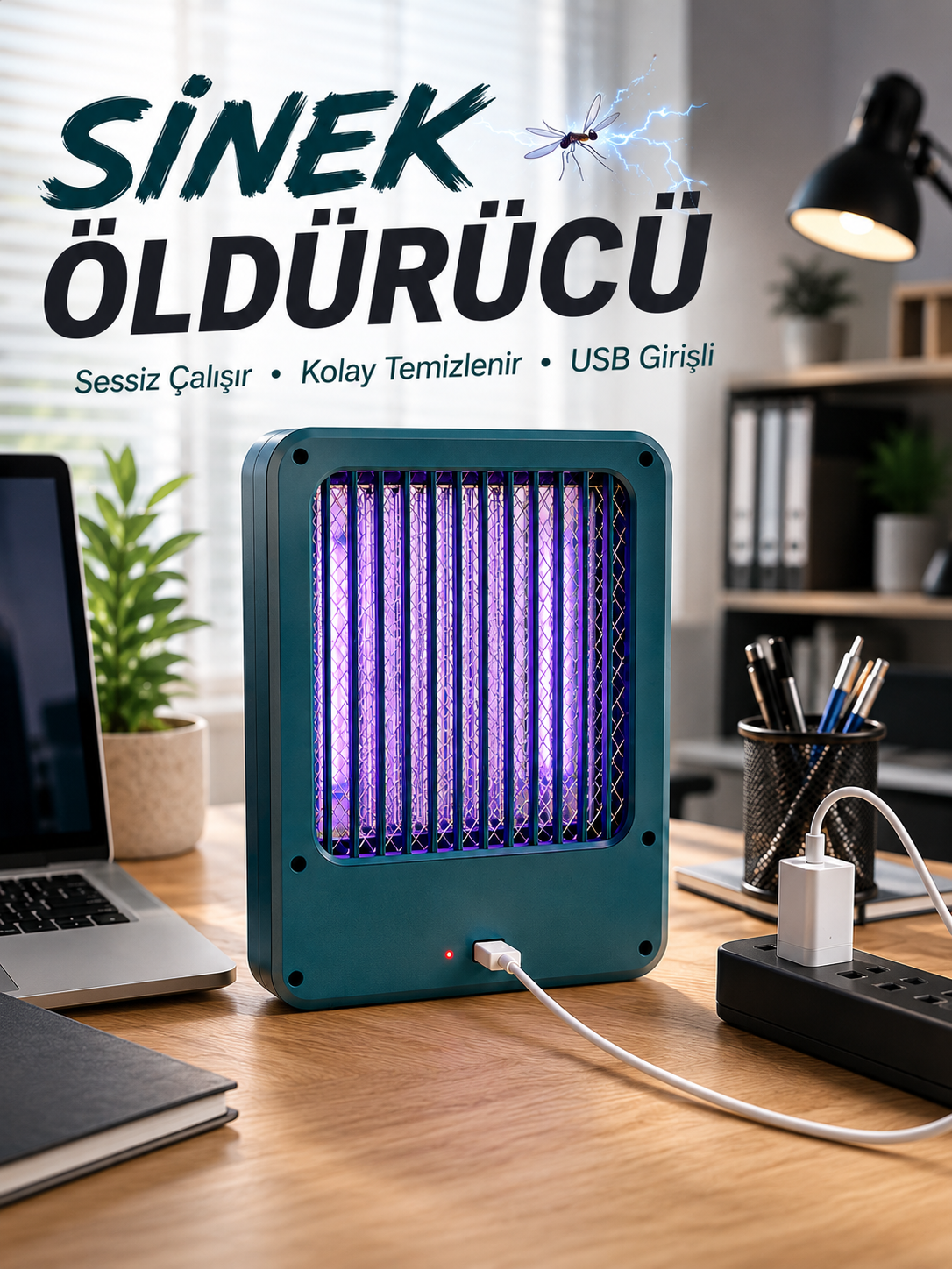USB Girişli Uçan Böcek ve Sinek Yakalama Cihazı - Lisinya USB Girişli Uçan Böcek ve Sinek Yakalama Cihazı - Lisinya