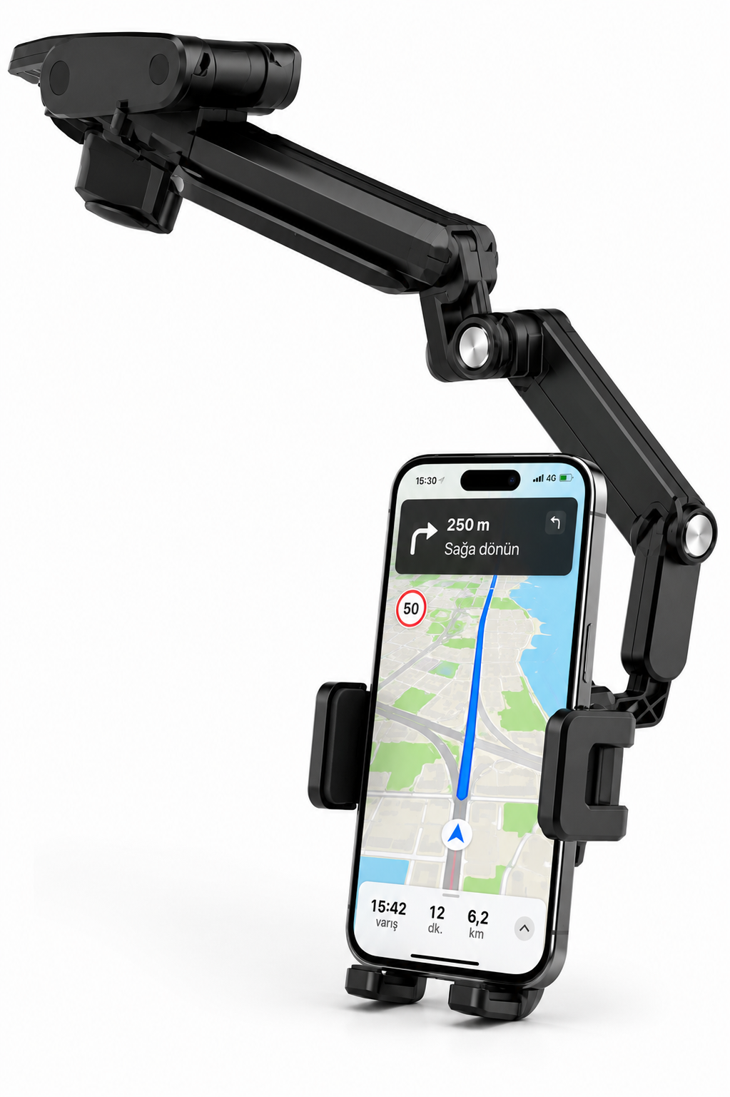 Katlanabilir Araç Telefon Tutucu Dikiz Aynasına Monte Telefon Standı - Lisinya Katlanabilir Araç Telefon Tutucu Dikiz Aynasına Monte Telefon Standı - Lisinya