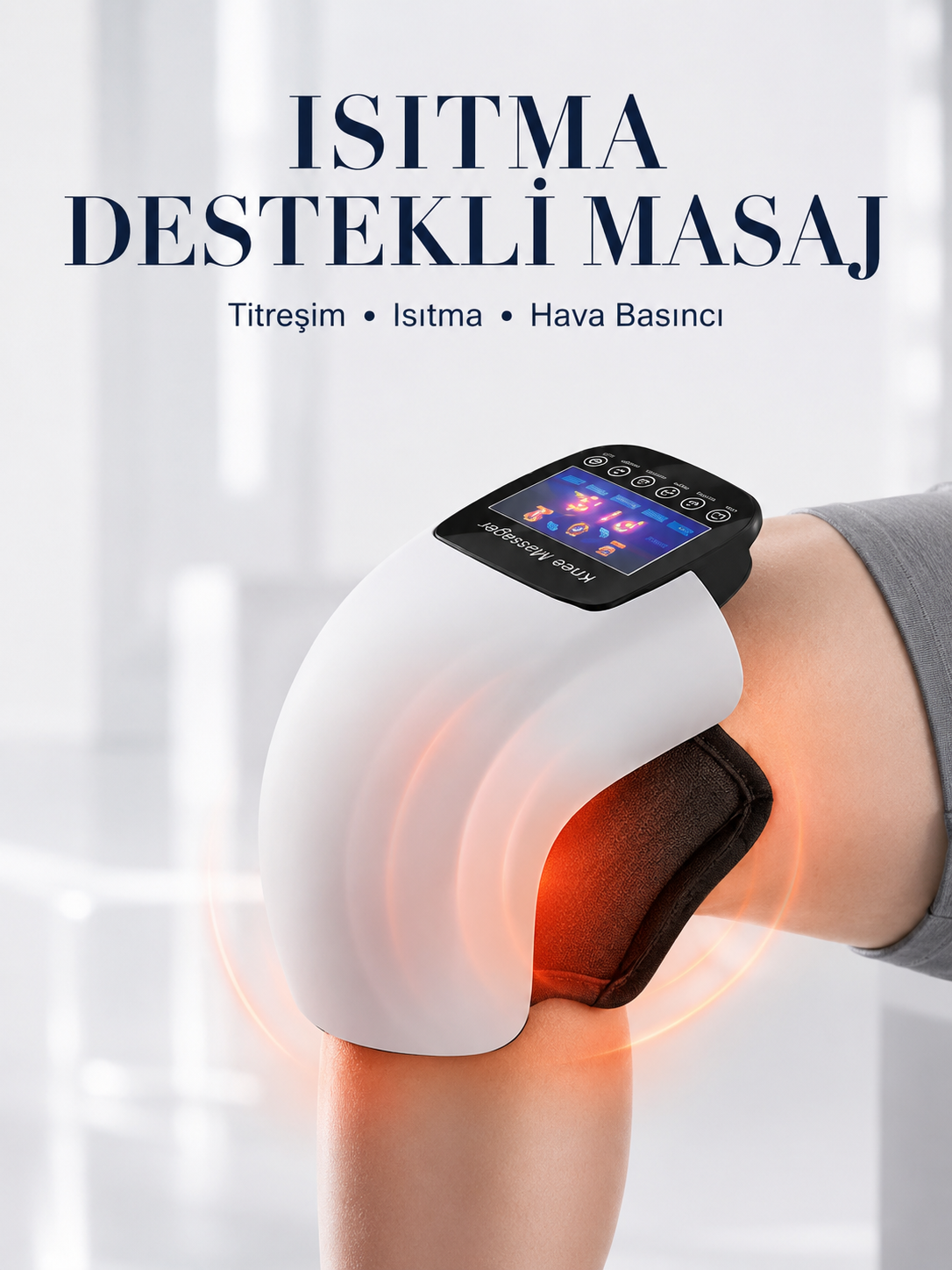 Dokunmatik Ekranlı  Diz Masaj Cihazı - Lisinya