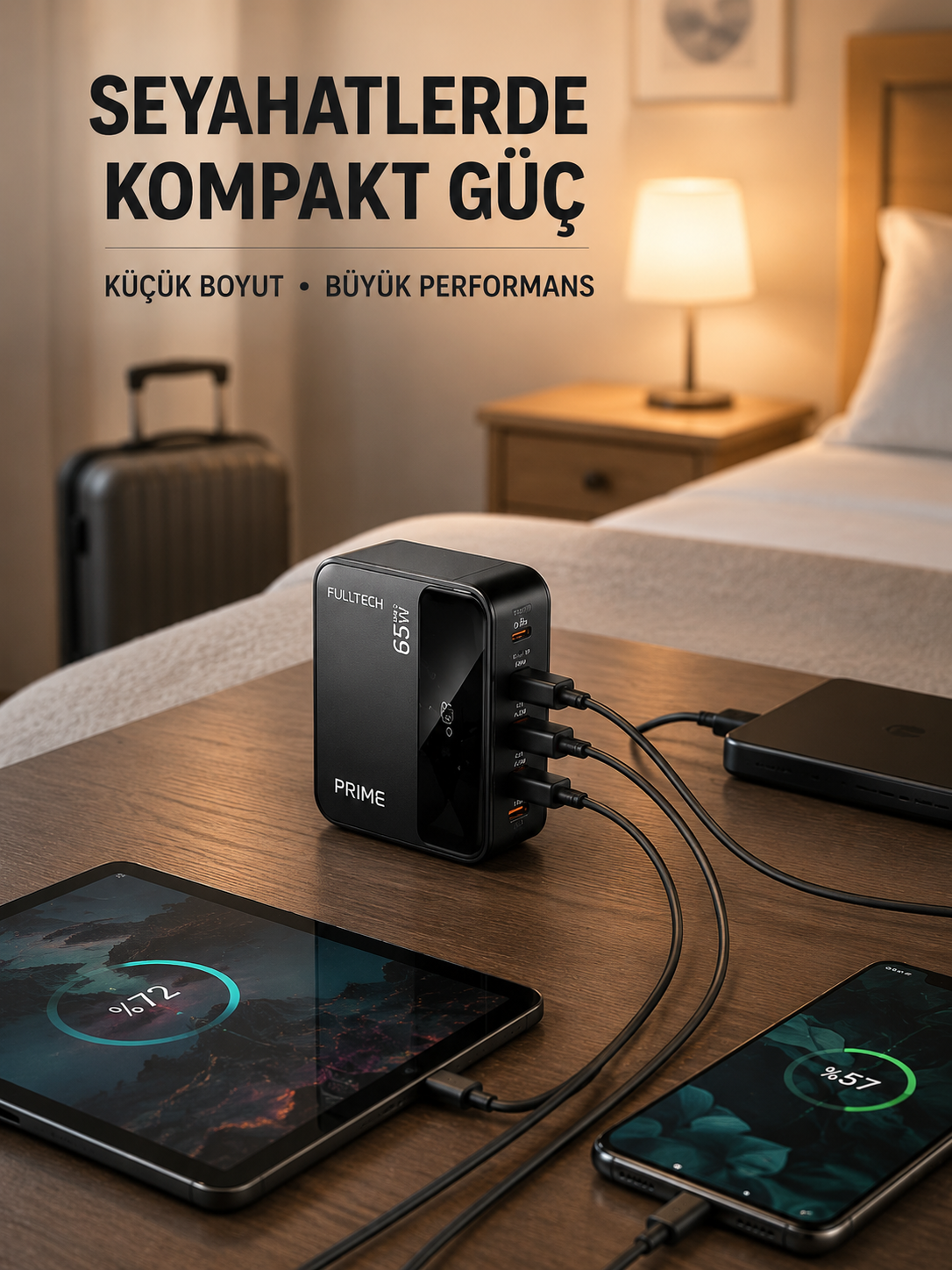 Akıllı Güç Dağılımlı 4 Girişli Şarj İstasyonu - Lisinya Akıllı Güç Dağılımlı 4 Girişli Şarj İstasyonu - Lisinya