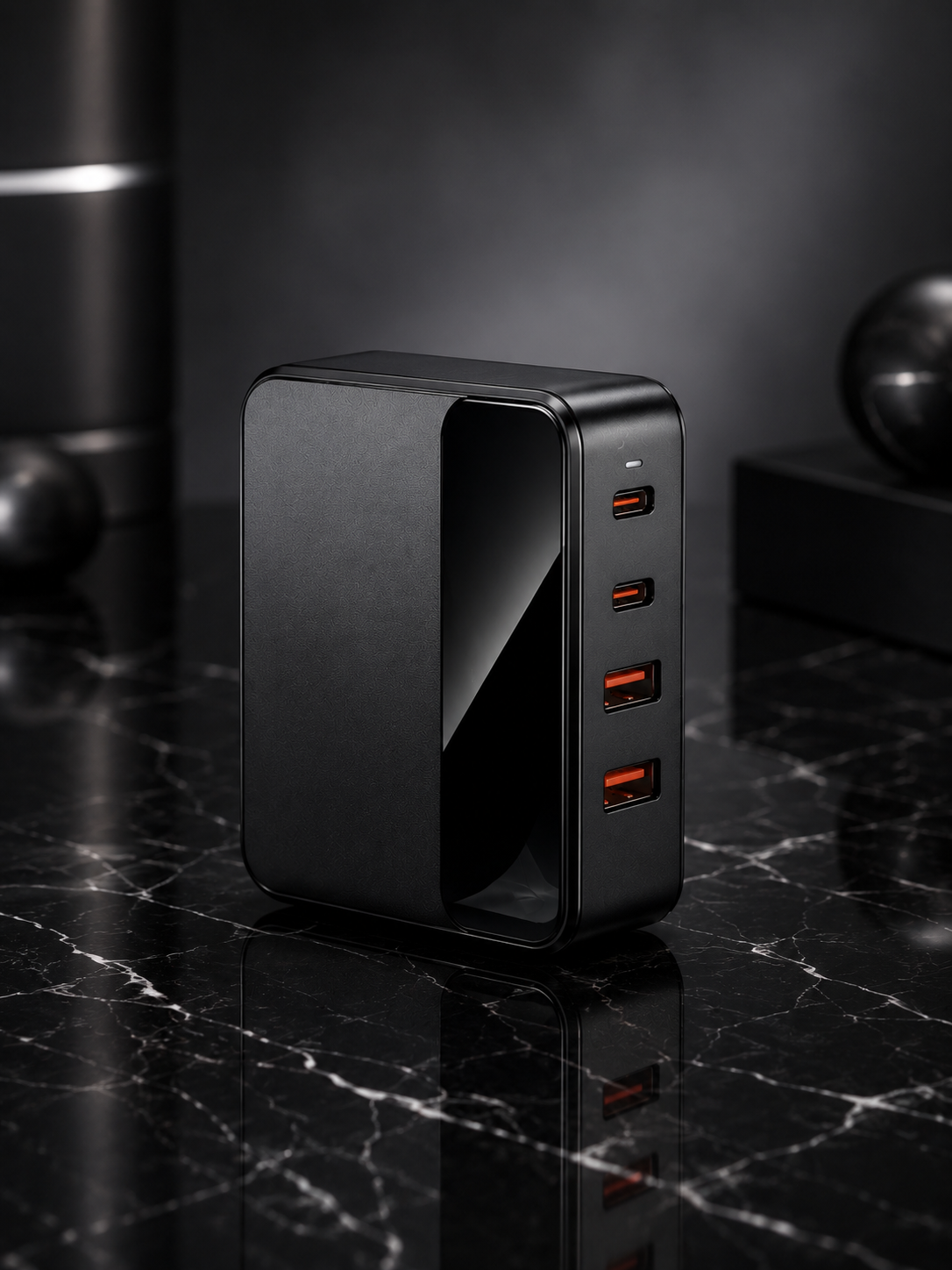 USB-A ve USB-C Girişli Çoklu Şarj Cihazı - Lisinya USB-A ve USB-C Girişli Çoklu Şarj Cihazı - Lisinya