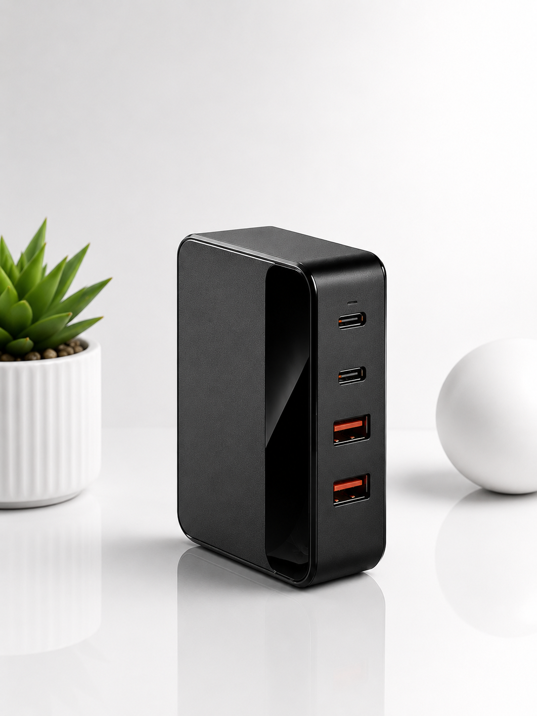 USB-A ve USB-C Girişli Çoklu Şarj Cihazı - Lisinya USB-A ve USB-C Girişli Çoklu Şarj Cihazı - Lisinya