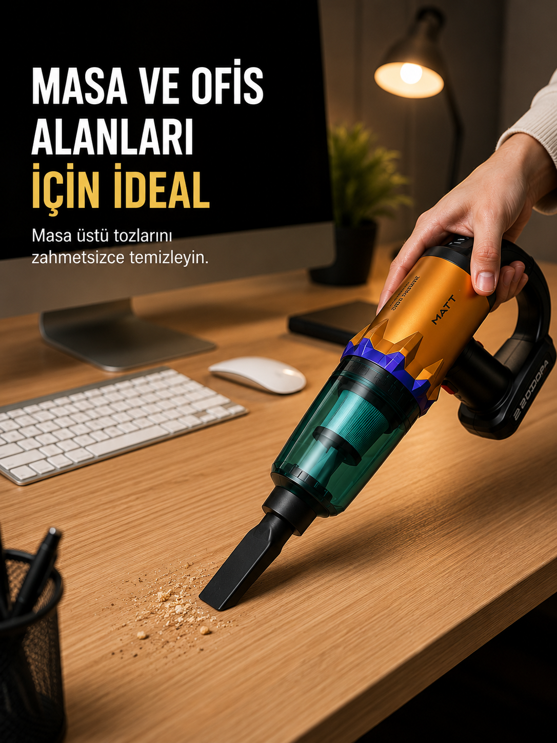 Kablosuz Araç Süpürgesi Yıkanabilir Filtreli Taşınabilir El Tipi Süpürge - Lisinya Kablosuz Araç Süpürgesi Yıkanabilir Filtreli Taşınabilir El Tipi Süpürge - Lisinya