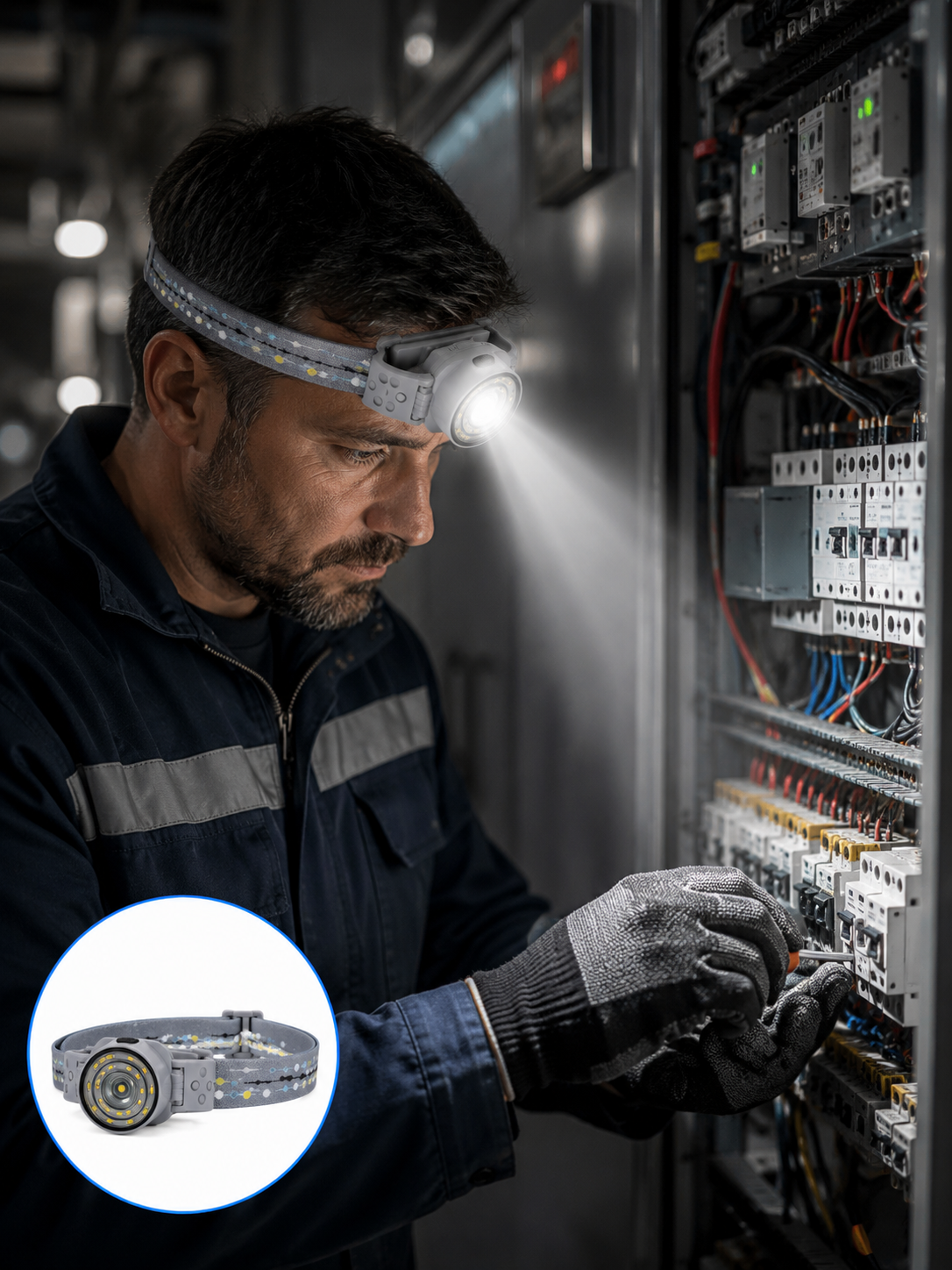 LED Kafa Feneri Eller Serbest Kullanım İçin Güçlü Işık Kaynağı - Lisinya LED Kafa Feneri Eller Serbest Kullanım İçin Güçlü Işık Kaynağı - Lisinya
