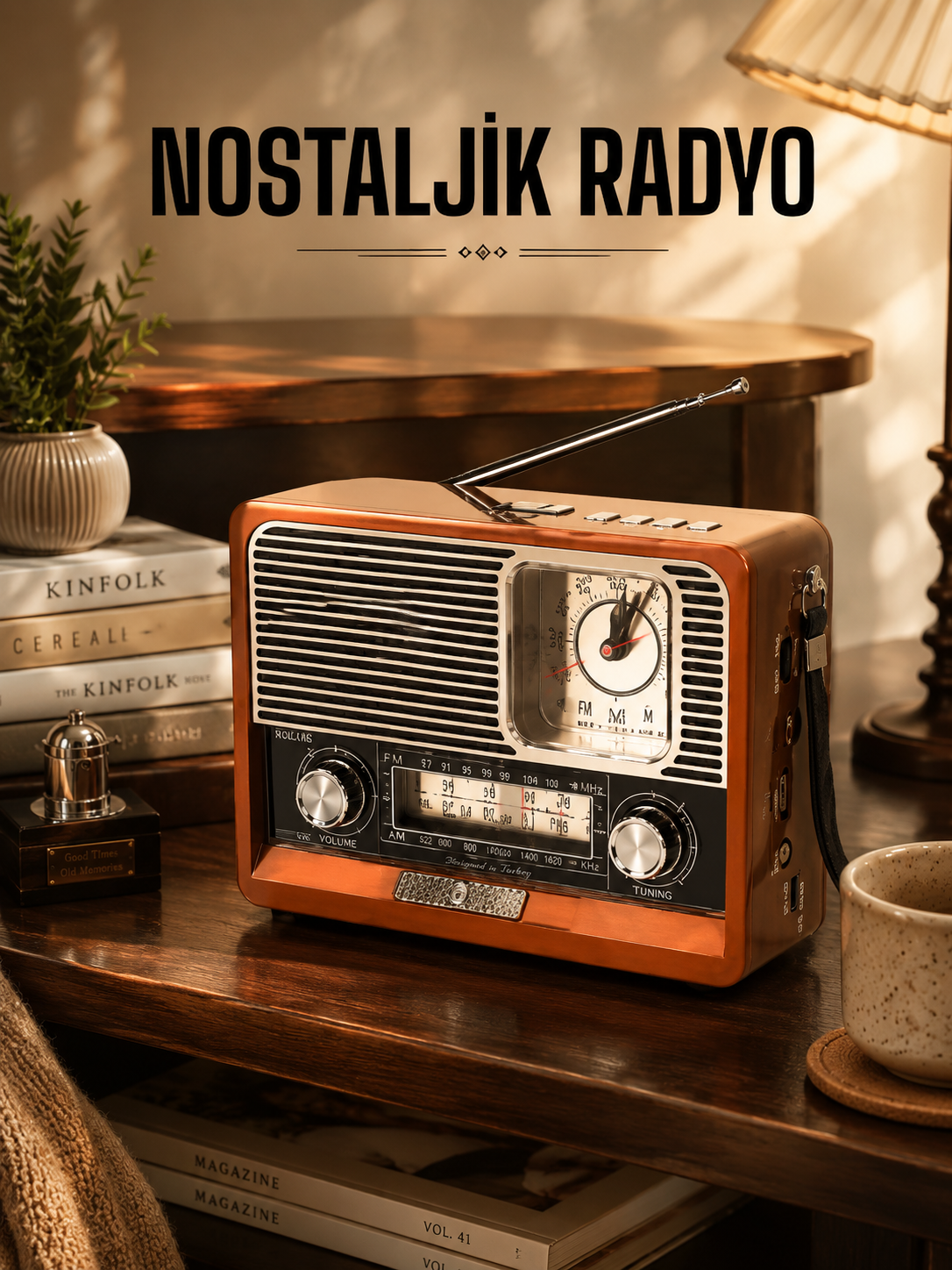 Ahşap Görünümlü Retro Bluetooth Radyo USB,AUX Ve SD Kart Girişli - Lisinya Ahşap Görünümlü Retro Bluetooth Radyo USB,AUX Ve SD Kart Girişli - Lisinya