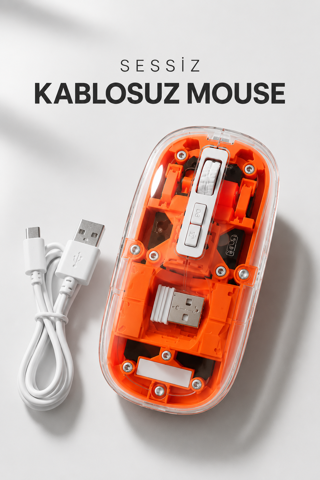 Kablosuz Mouse Fare 5.0 Bluetooth Bağlantılı USB Girişli - Lisinya Kablosuz Mouse Fare 5.0 Bluetooth Bağlantılı USB Girişli - Lisinya