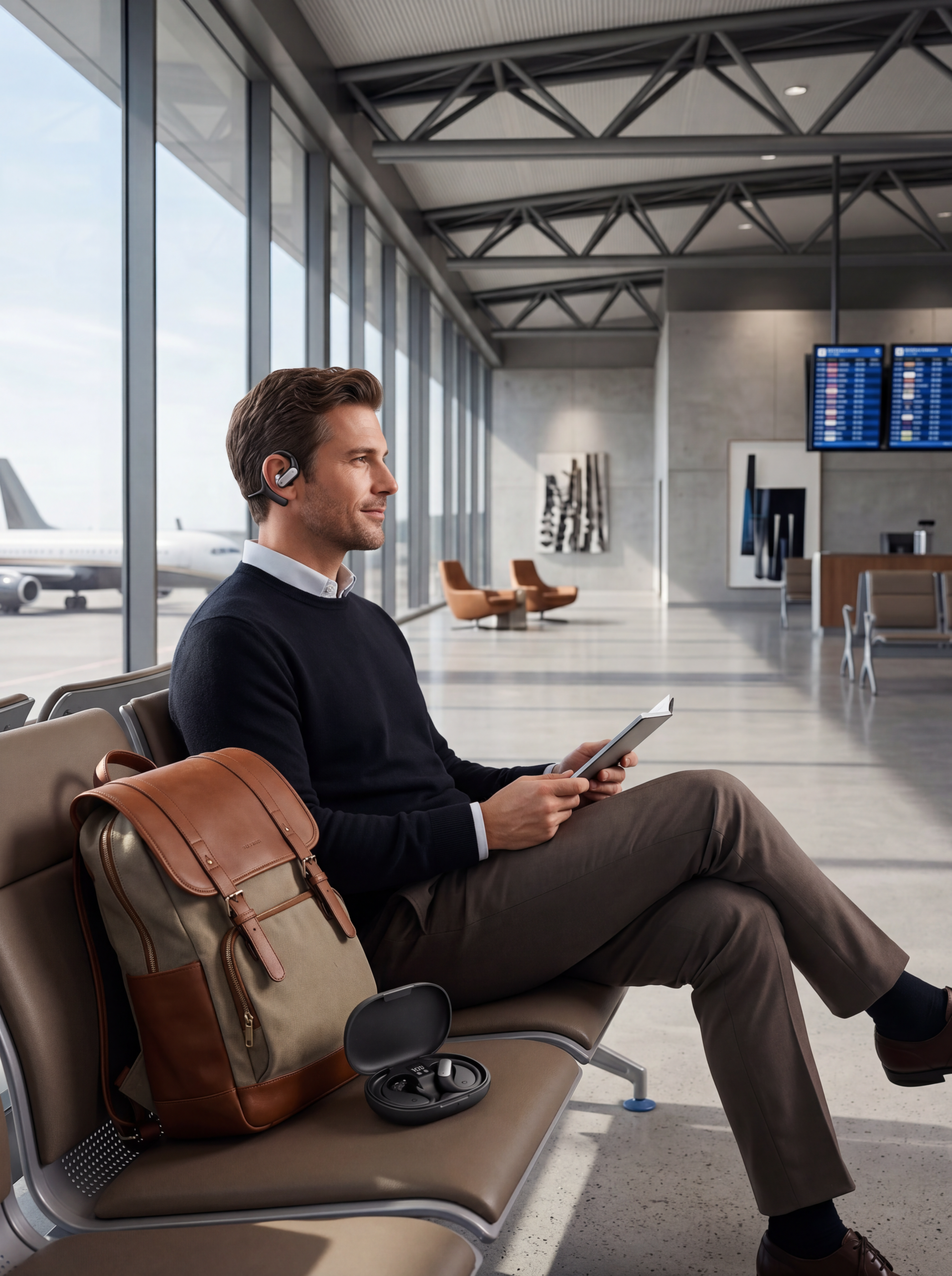 Bluetooth Kablosuz Kulaklık Kulak Kancalı Şarj Göstergeli - Lisinya Bluetooth Kablosuz Kulaklık Kulak Kancalı Şarj Göstergeli - Lisinya